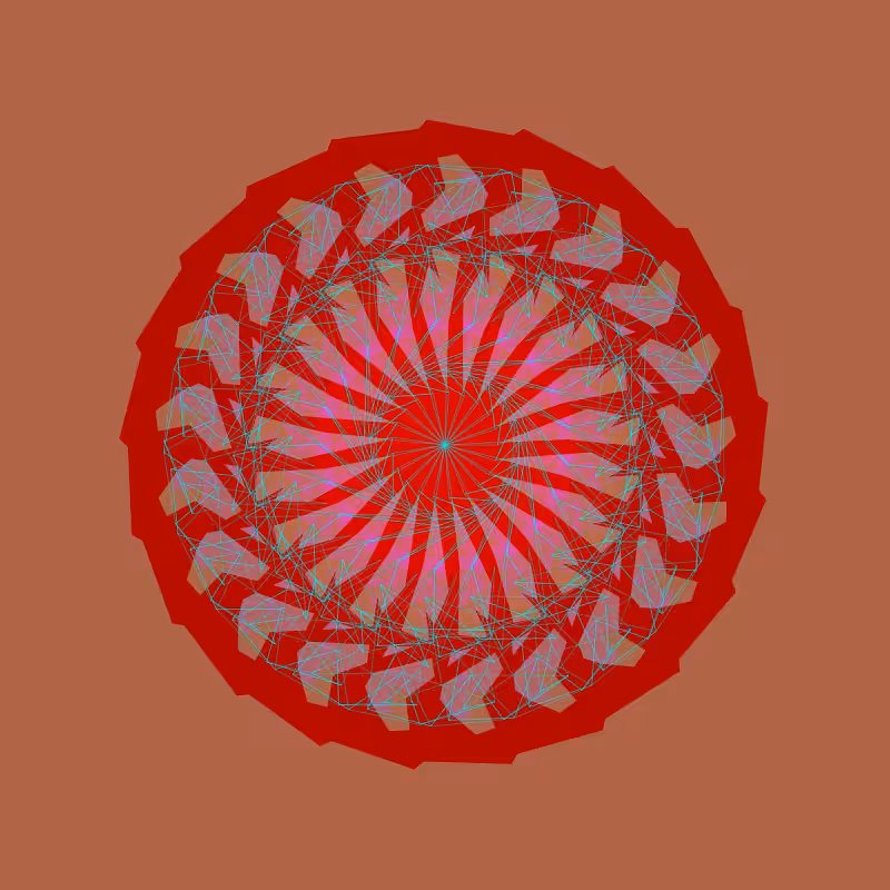 Color Time Mandala #18