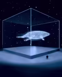 Glowing Whale