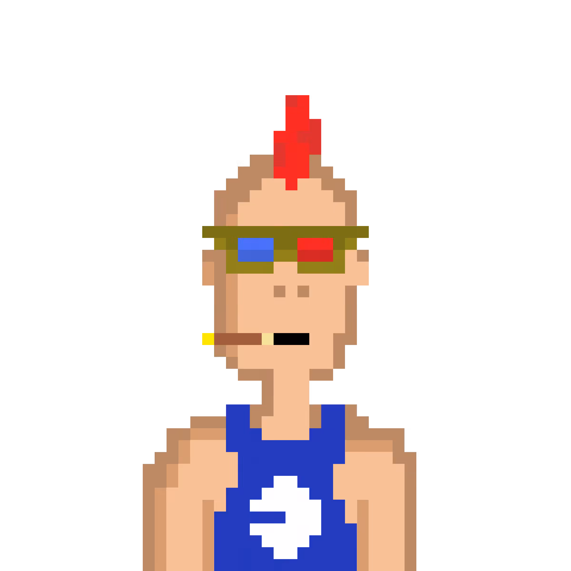 Based Pixel Gods: Based Pixel God #694