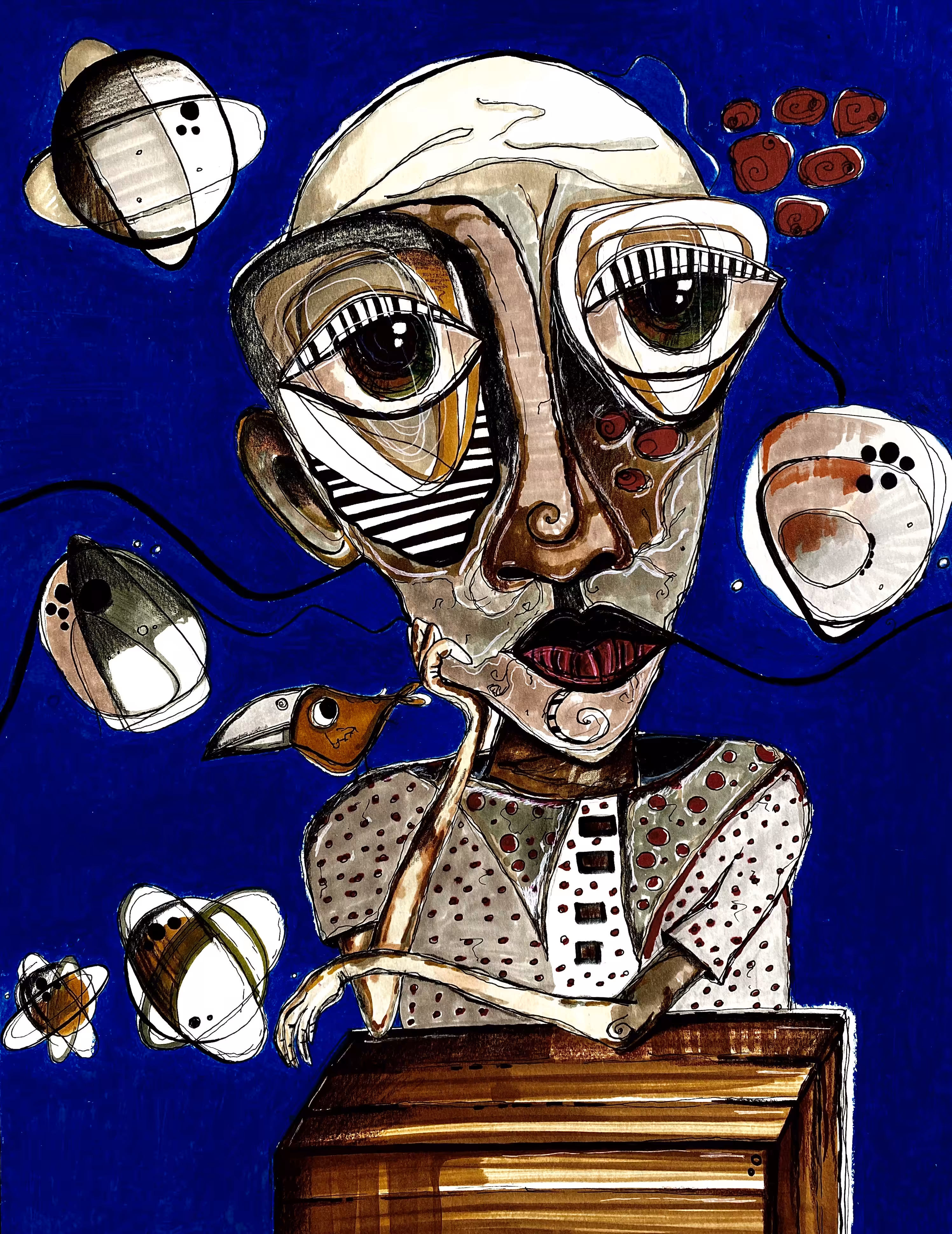 daydream in blue
