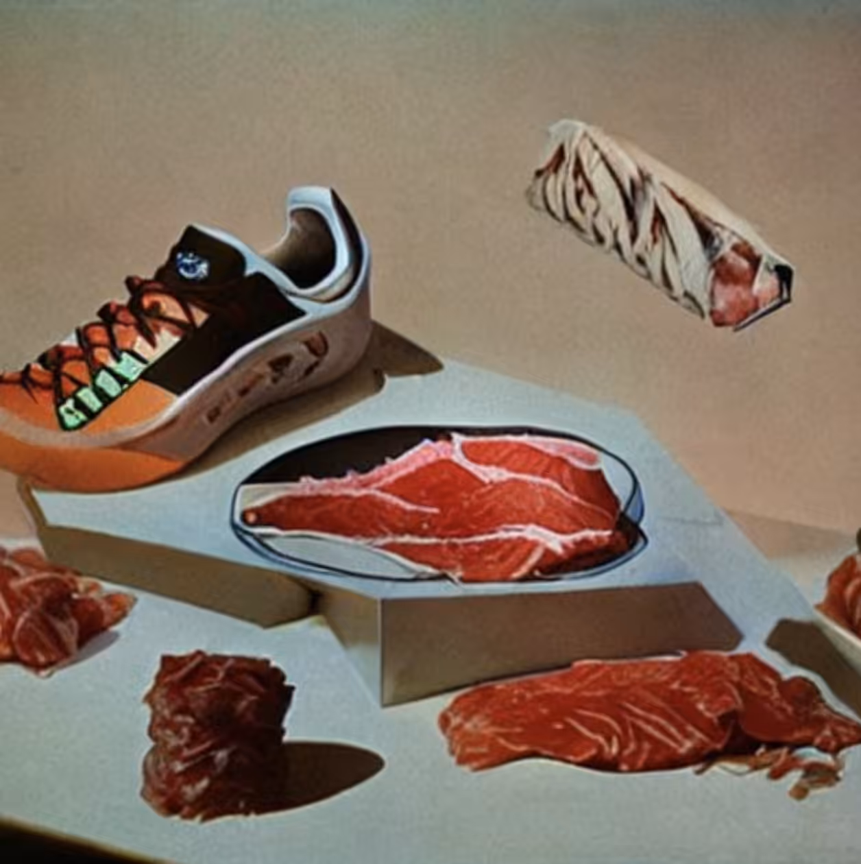 Sneaker and Meat