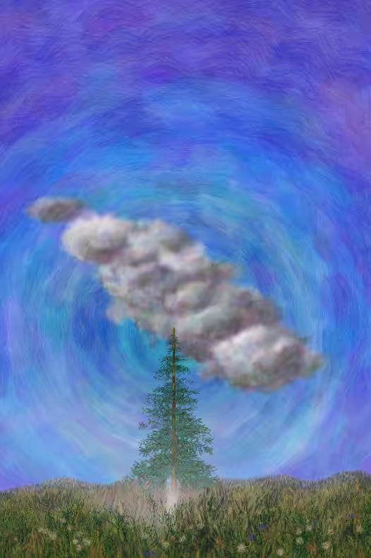 Tree and Cloud #106