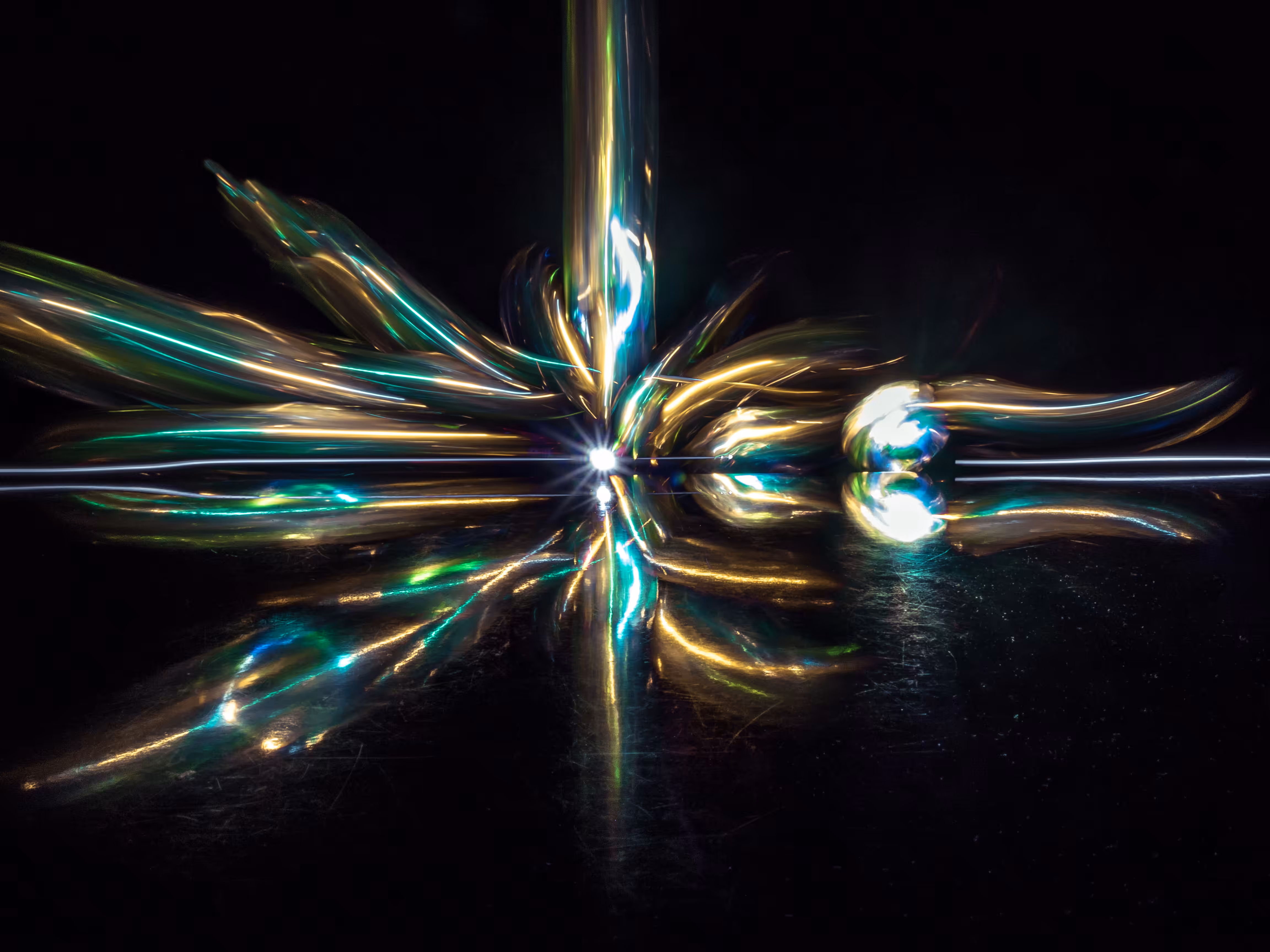 Steel light.