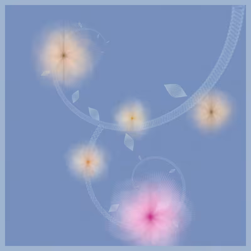 Fairy flower pattern #22