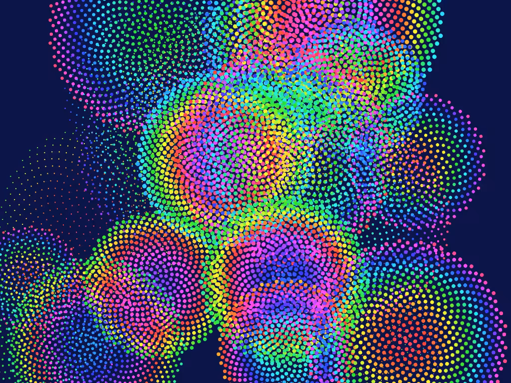 Phyllotactic Fireworks #12