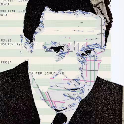 THE GENERATIVE PORTRAIT COLLECTION OF ROBERT MALLARY: Generative Portrait of Robert Mallary #2056