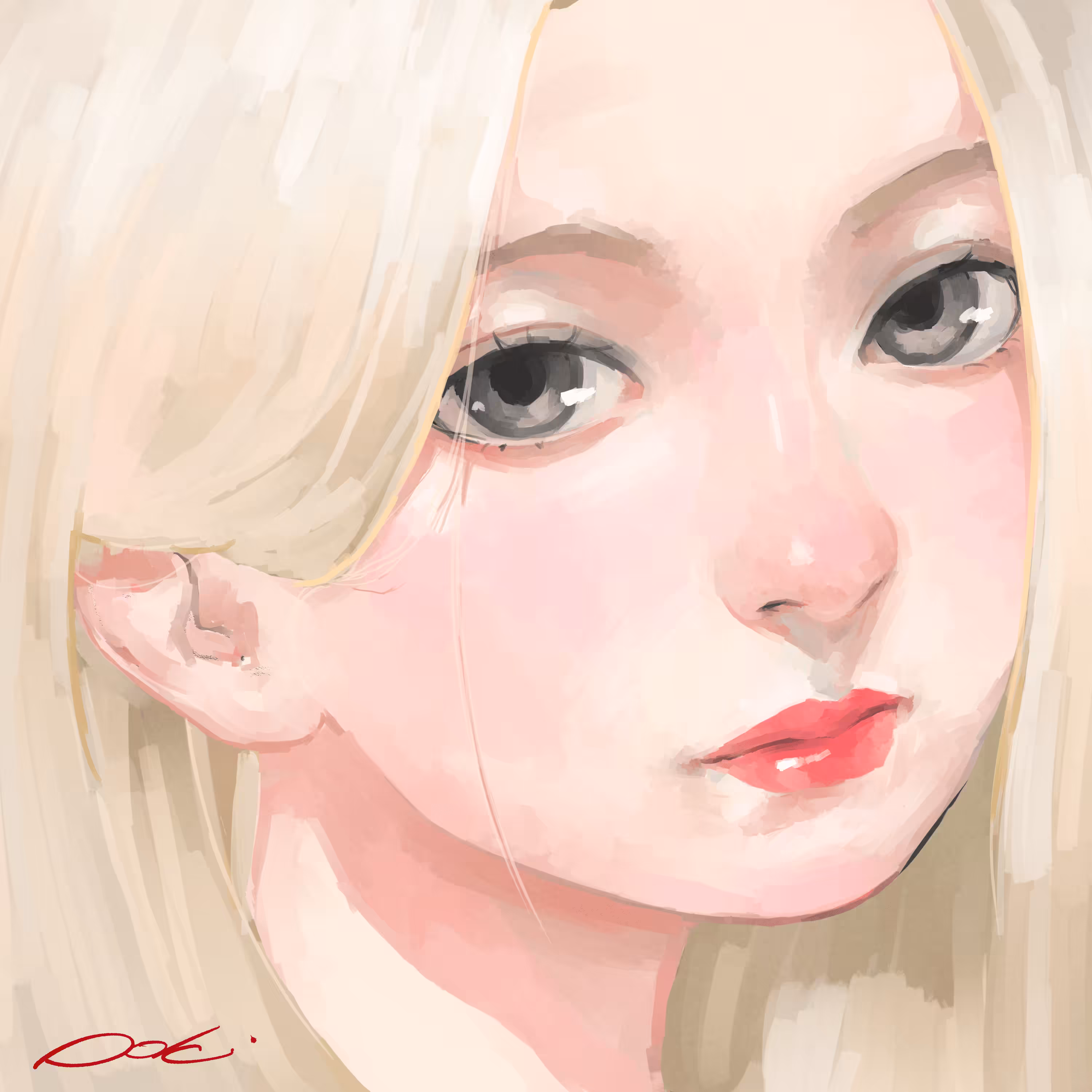 blond girl 