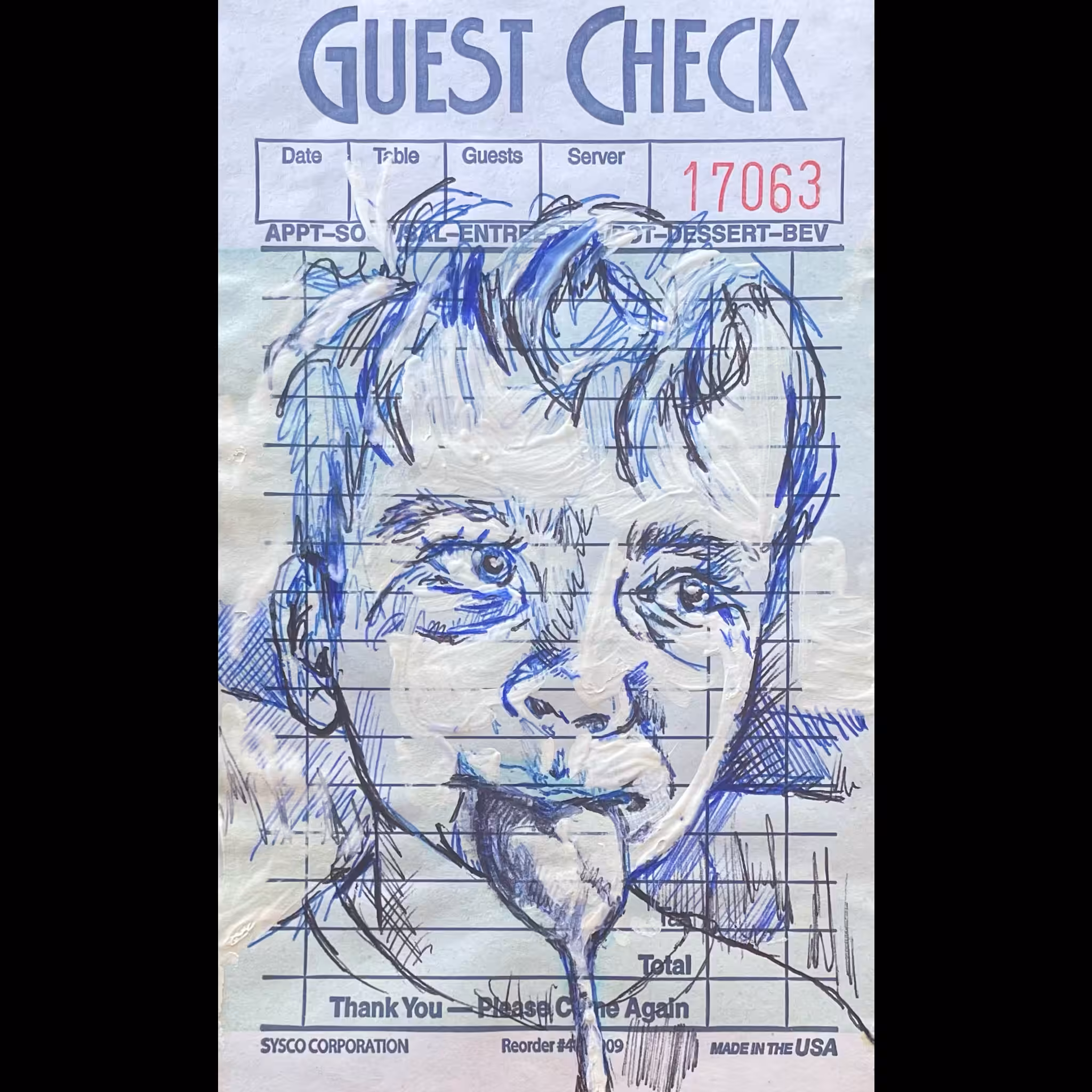 Guest Check no. 17063 #1