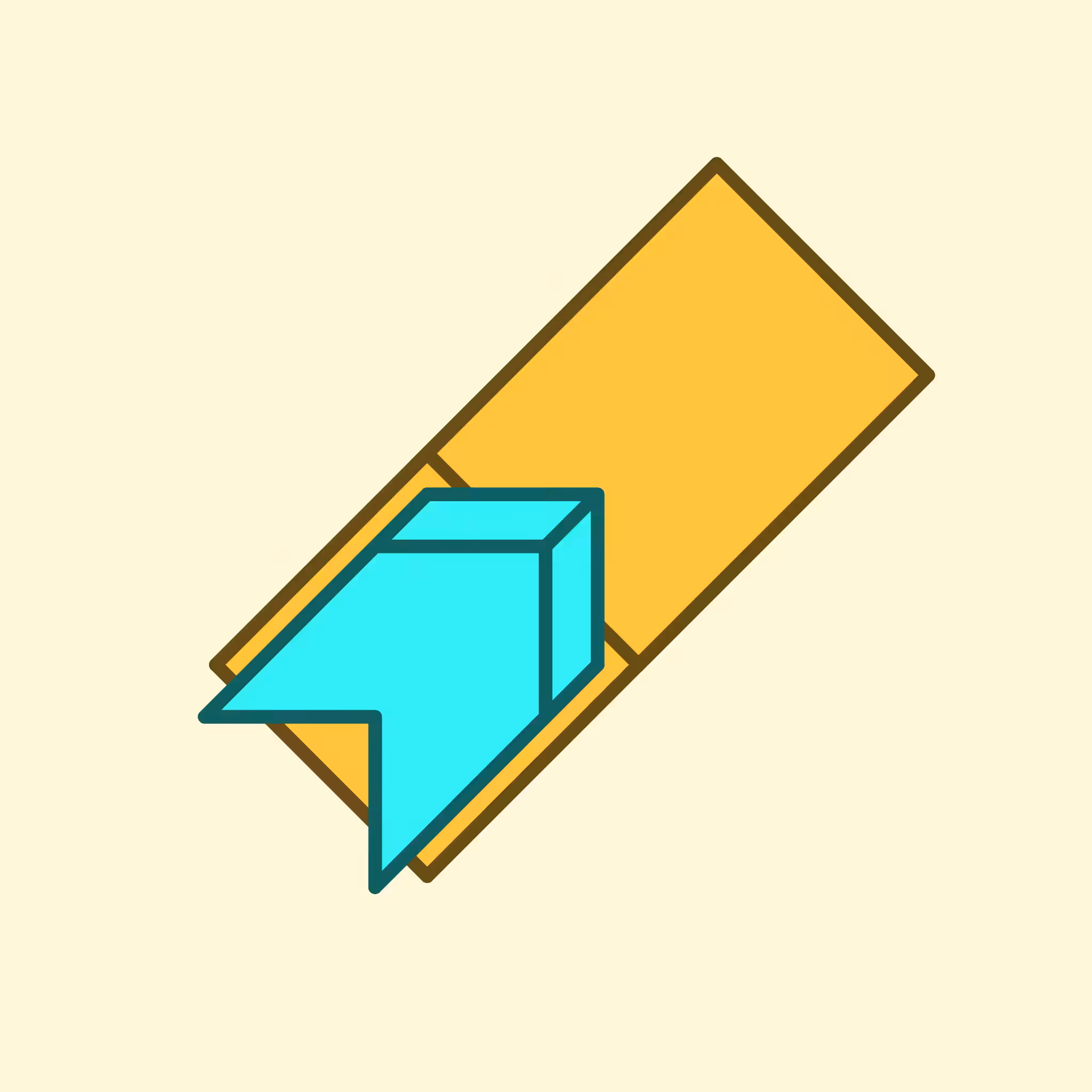Calm shapes #141