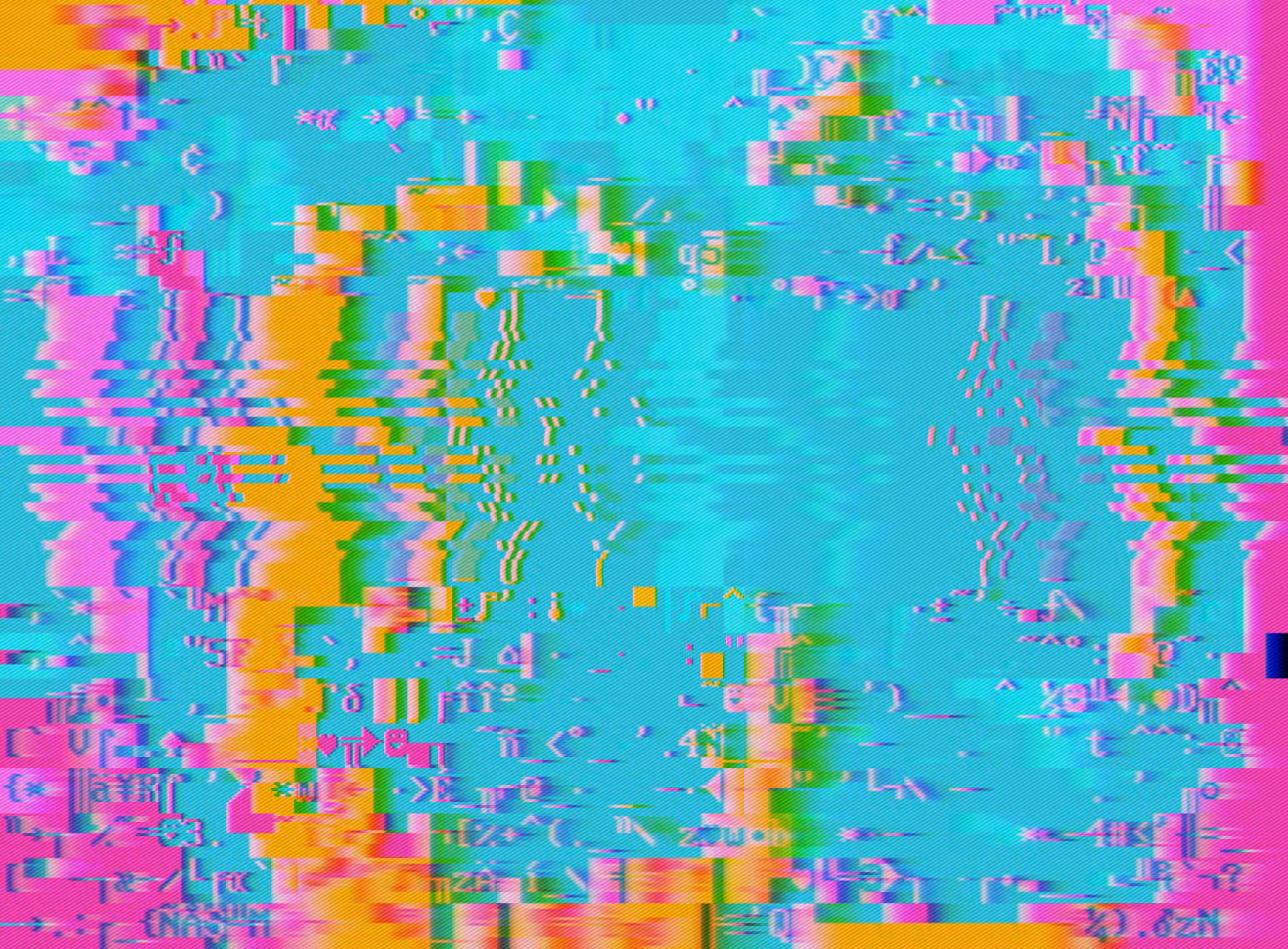 Glitched Ascii