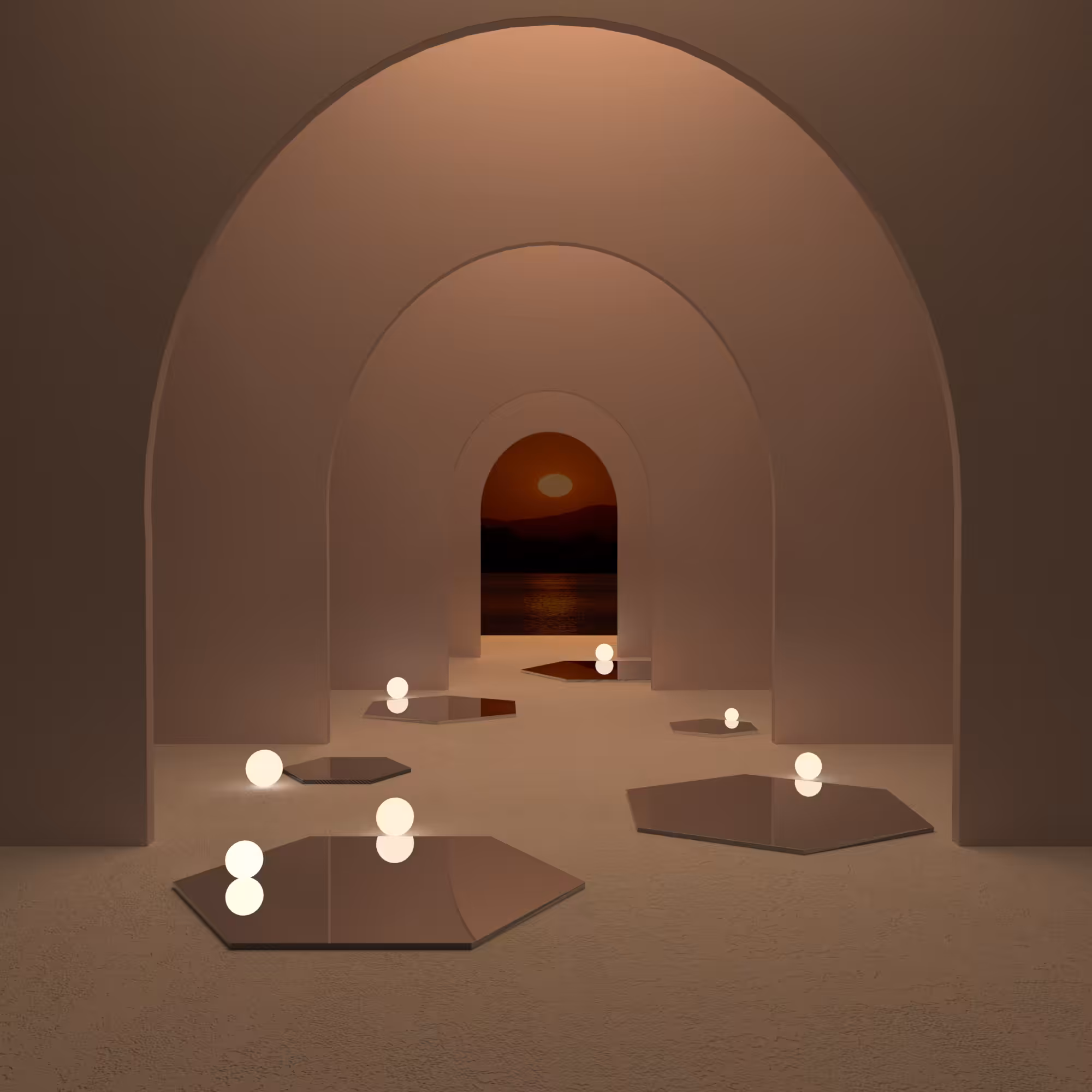 Hexagonal mirrors