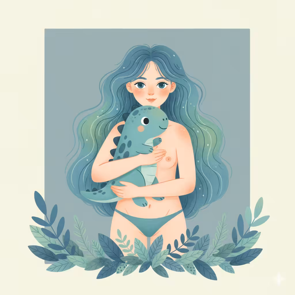 Adorable dino 🦕🌿✨