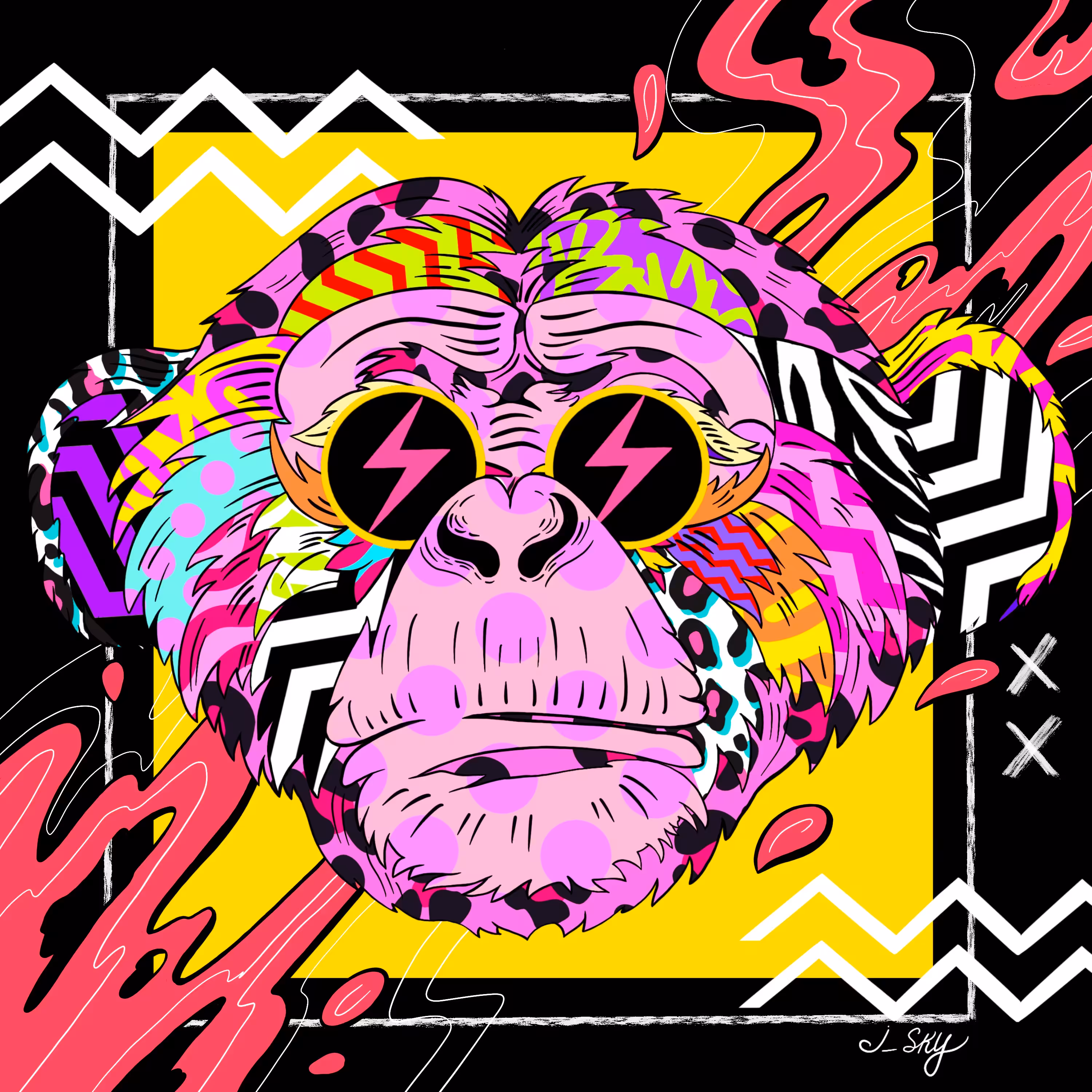 CRYPTOMONKEY BY J_SKY