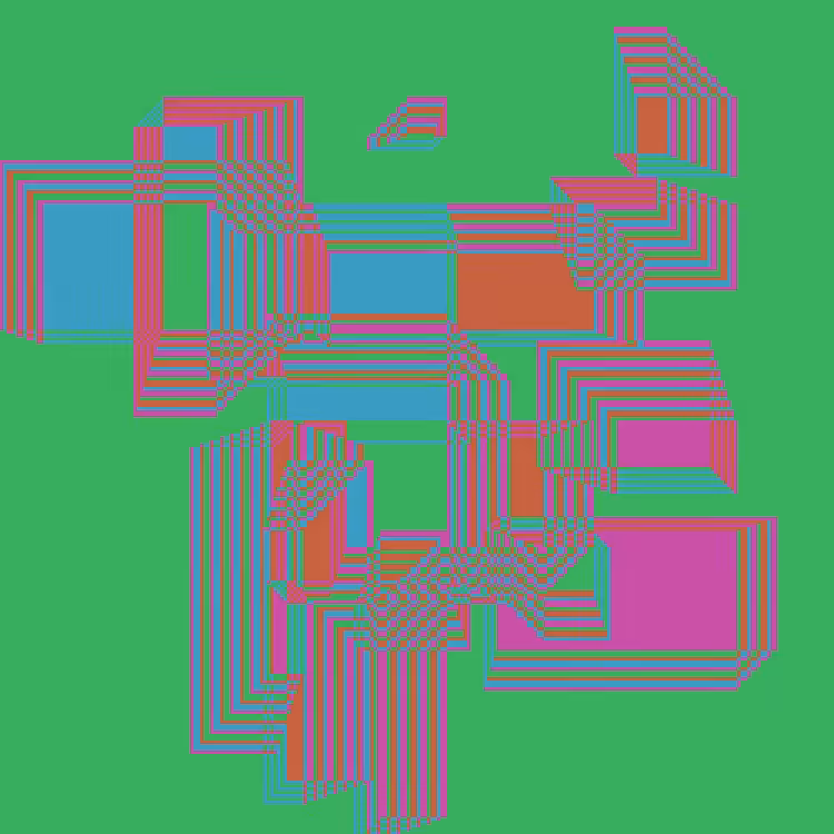 Superimposed Rectangles #61