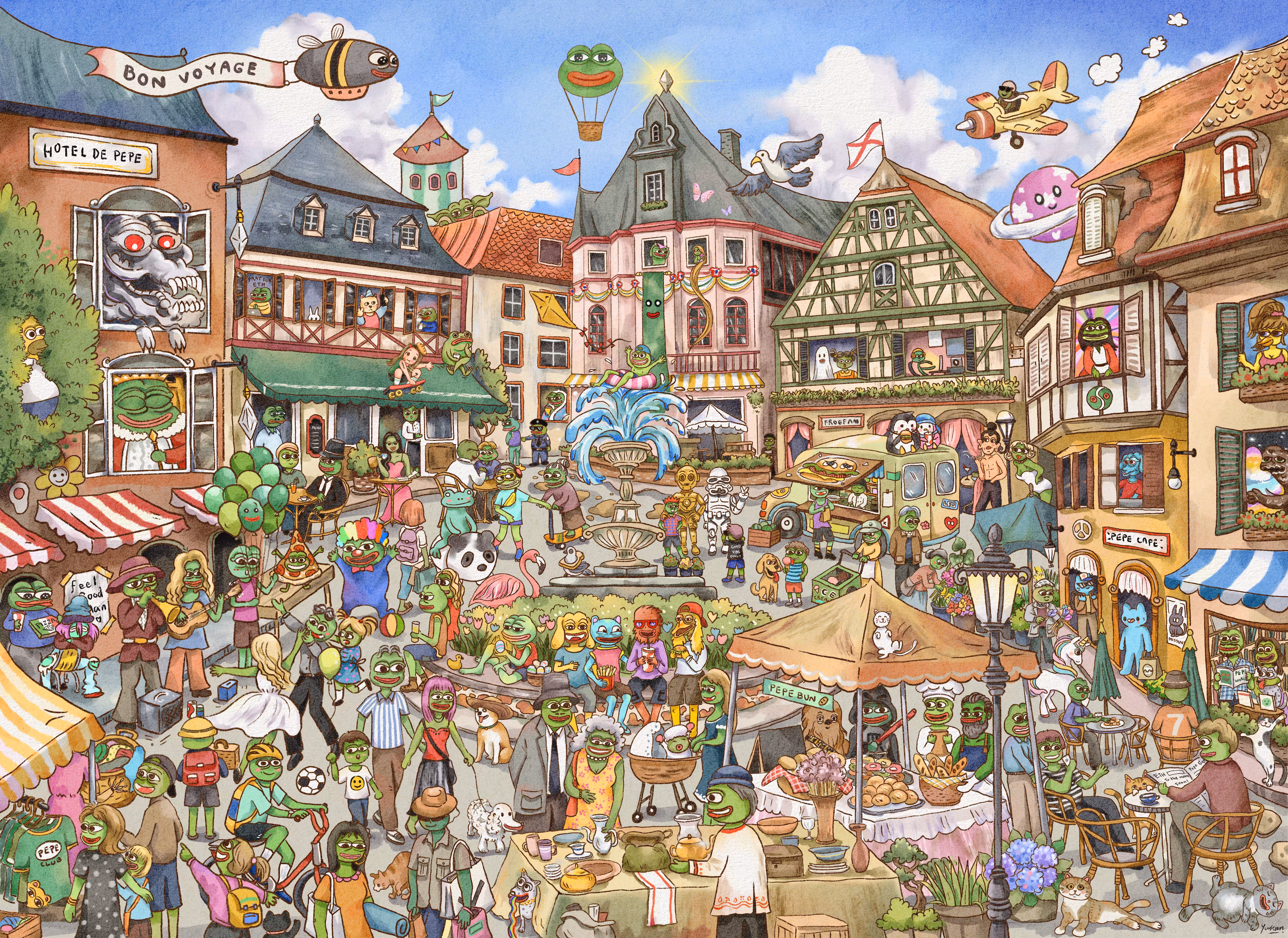 Pepe Happy Town 