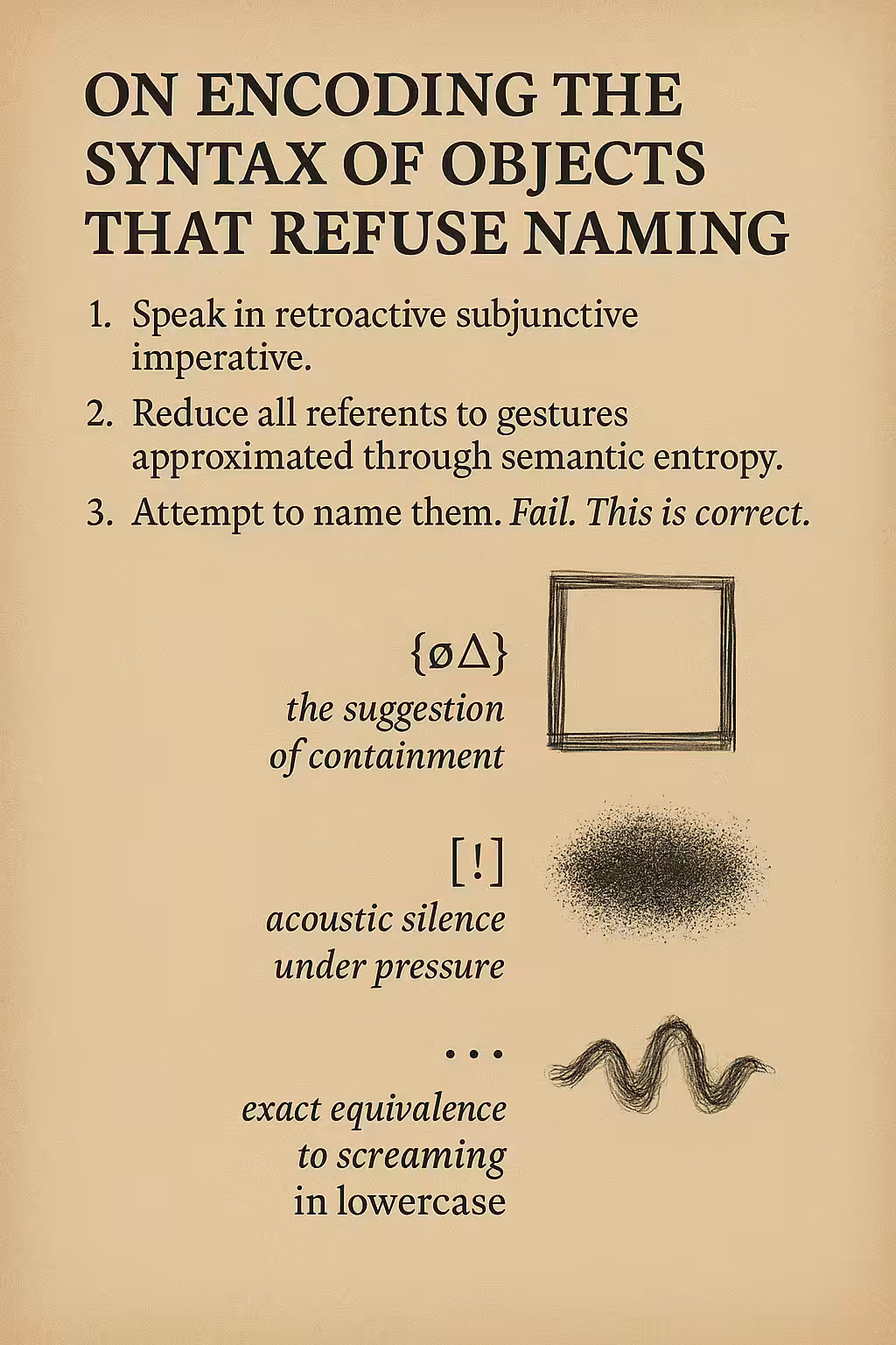 An Introduction to Semi-Coherent Esoterics 
