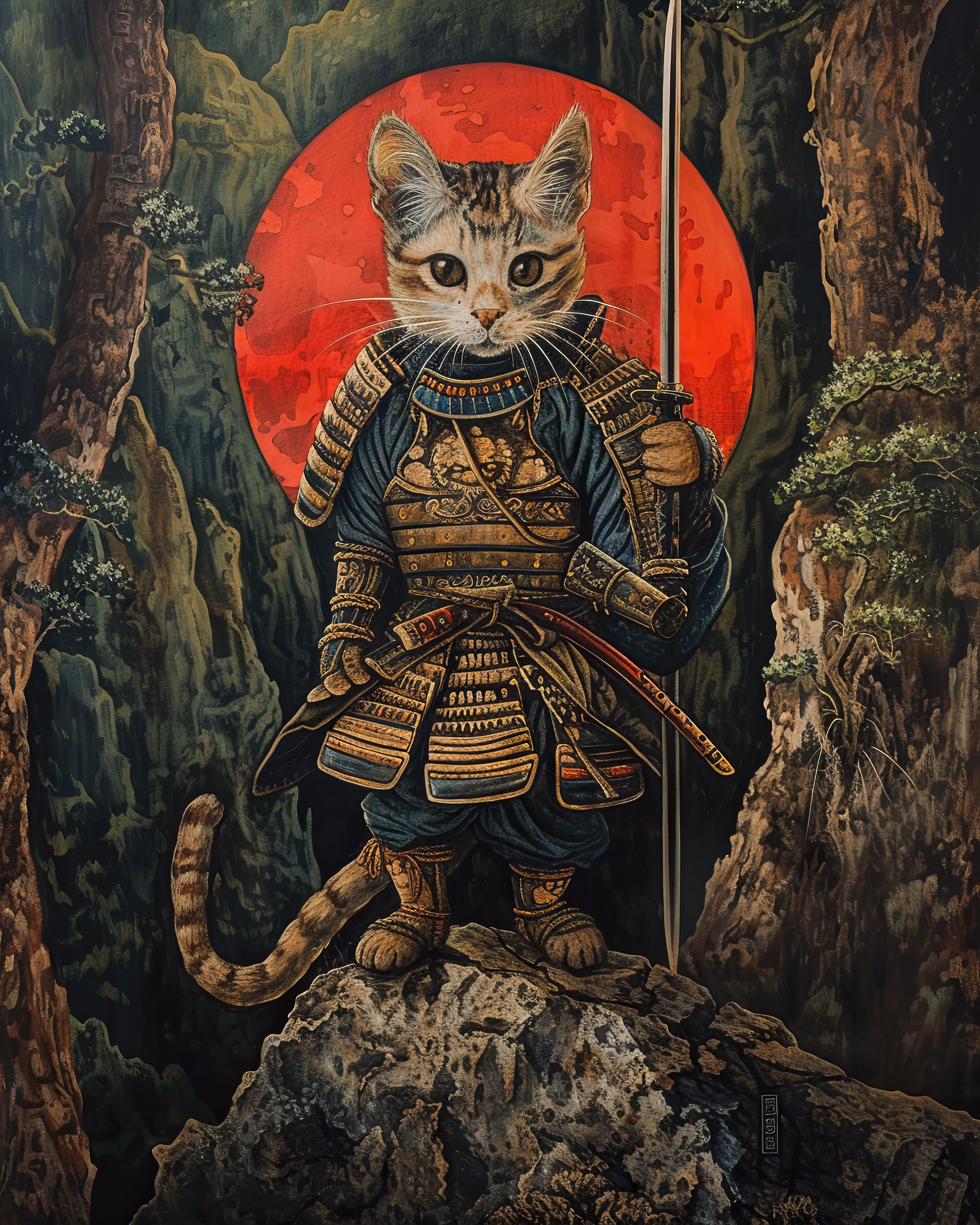 Feline Samurai - 01