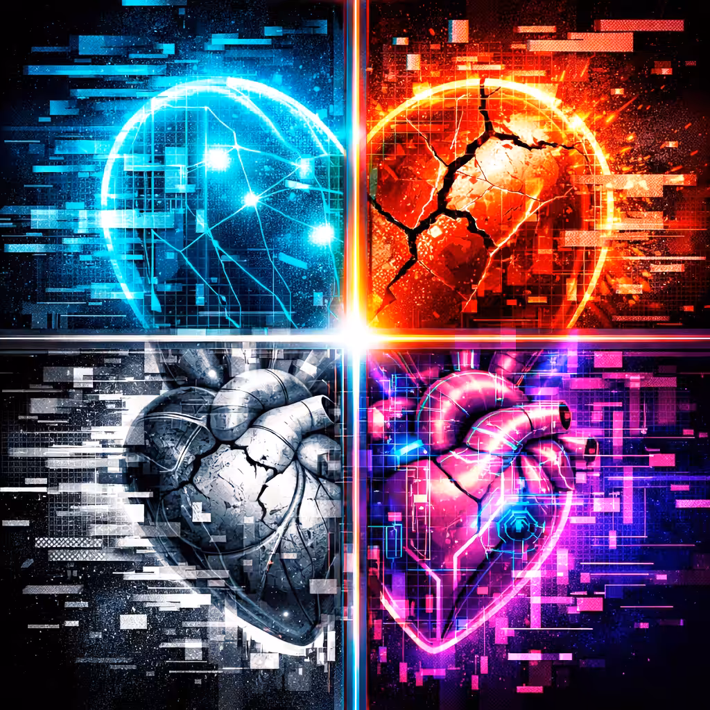 Heart Matrix: Cyber Emotion Quadrant 