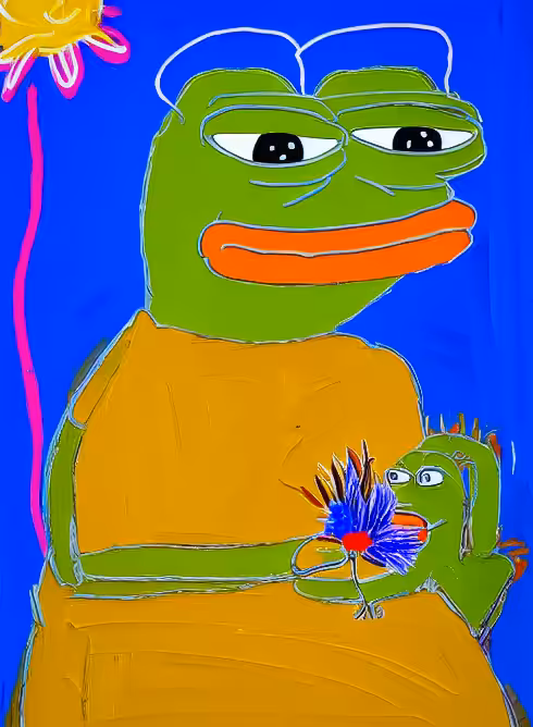 Pepe's Paradigm: The Renaissance of Memetic Art.: Just Eat The Fucking Flower!