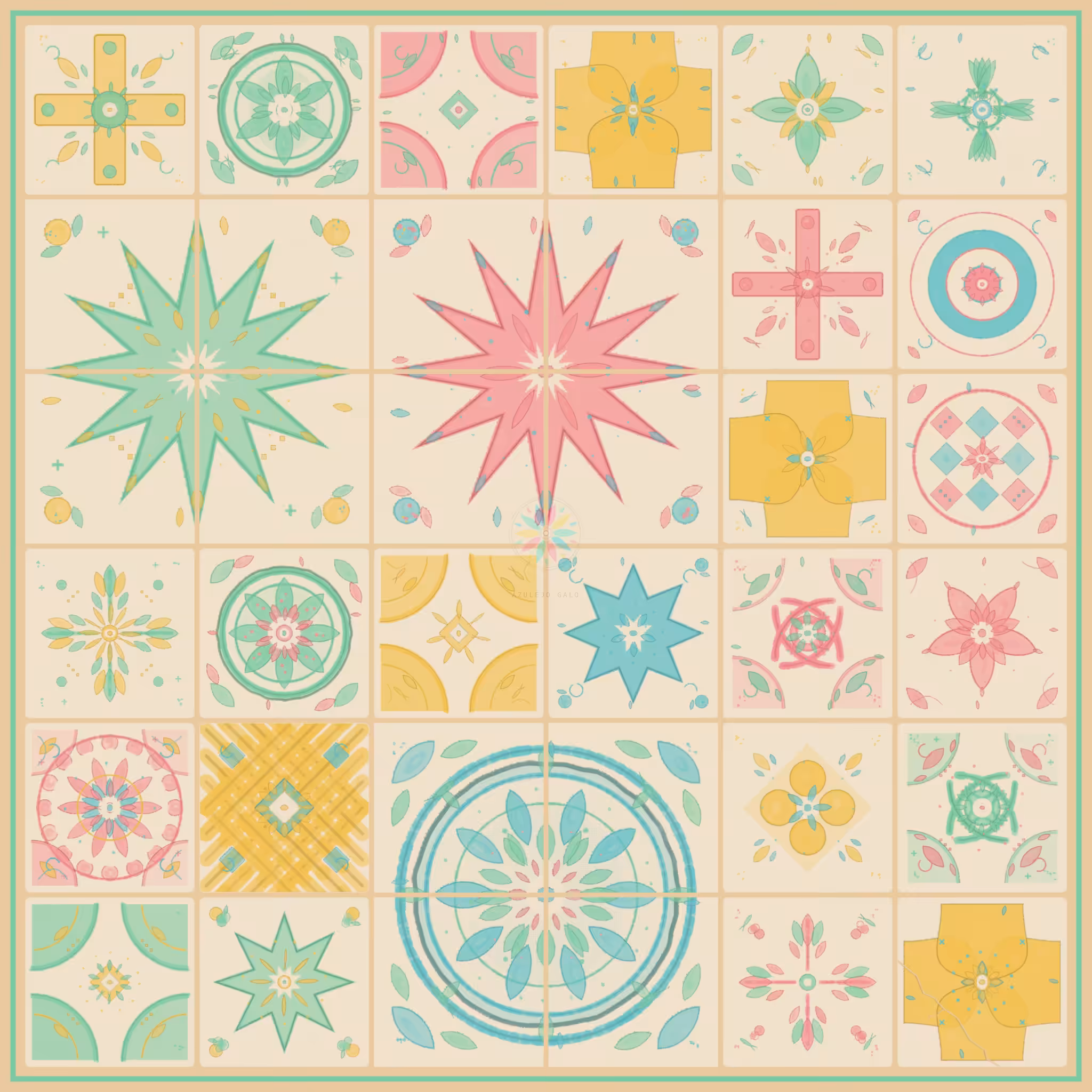 Azulejo Galo by Bryan Brinkman #154