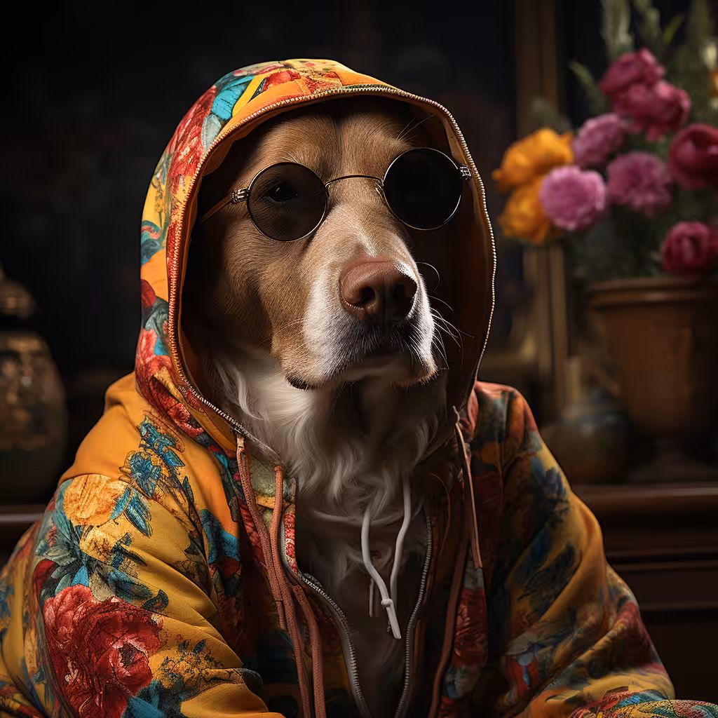 Hippie Labrador Retriever