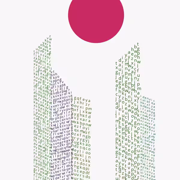 Building of letters #13