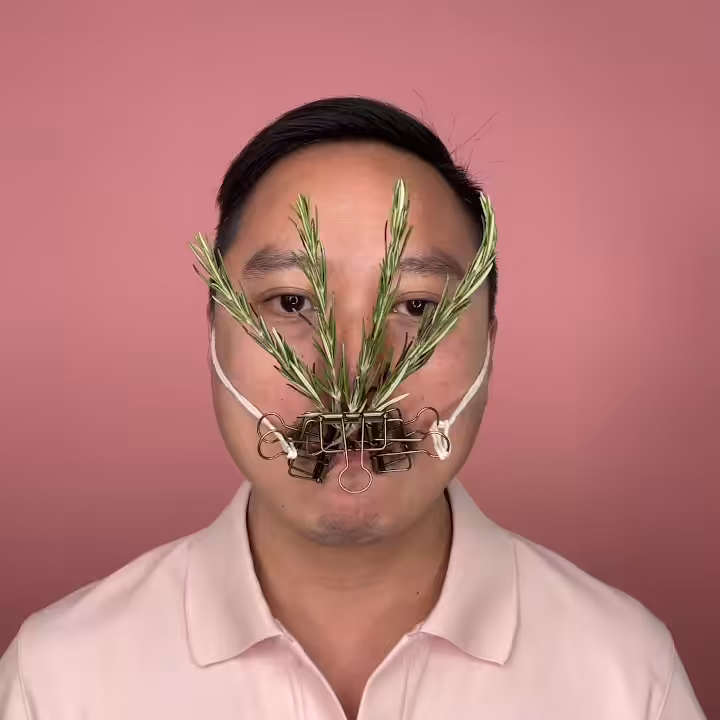 February Food Masks 3D