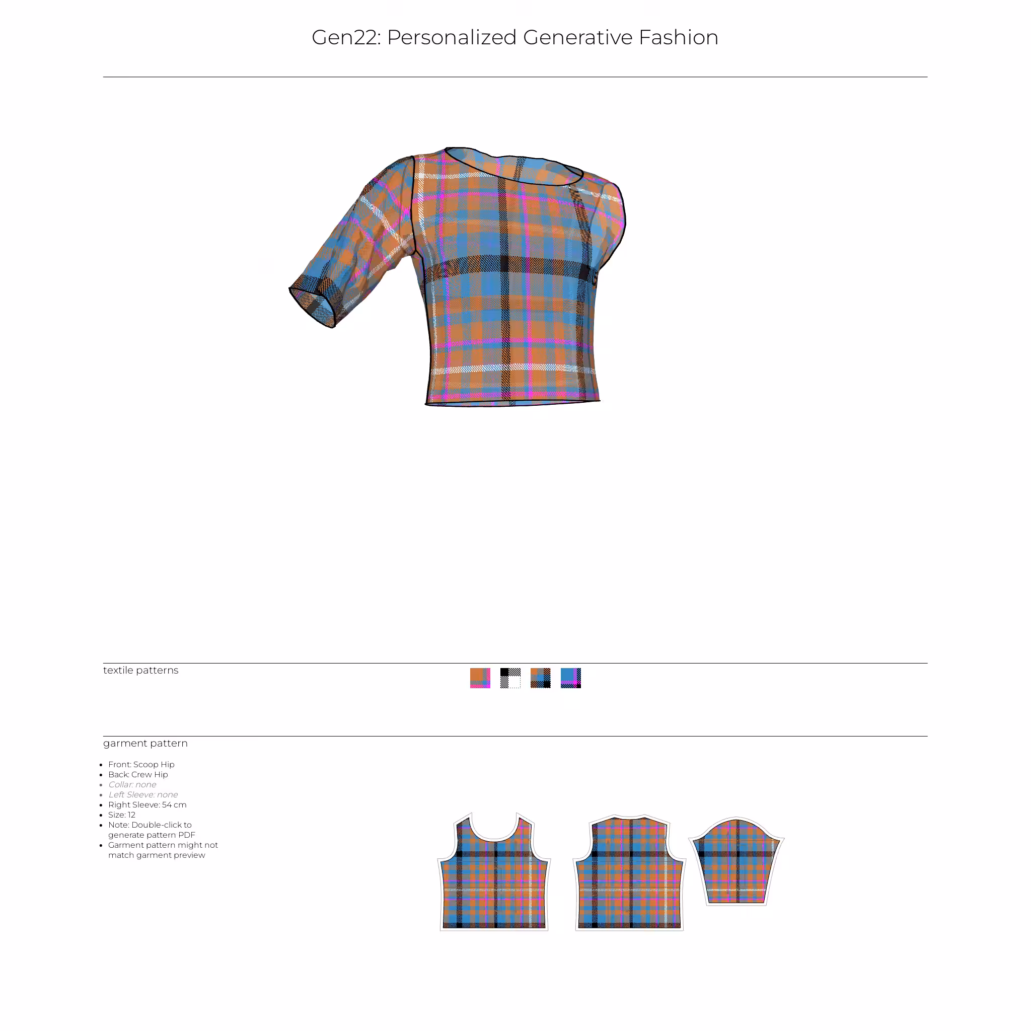 Gen22: Personalized Generative Fashion #11