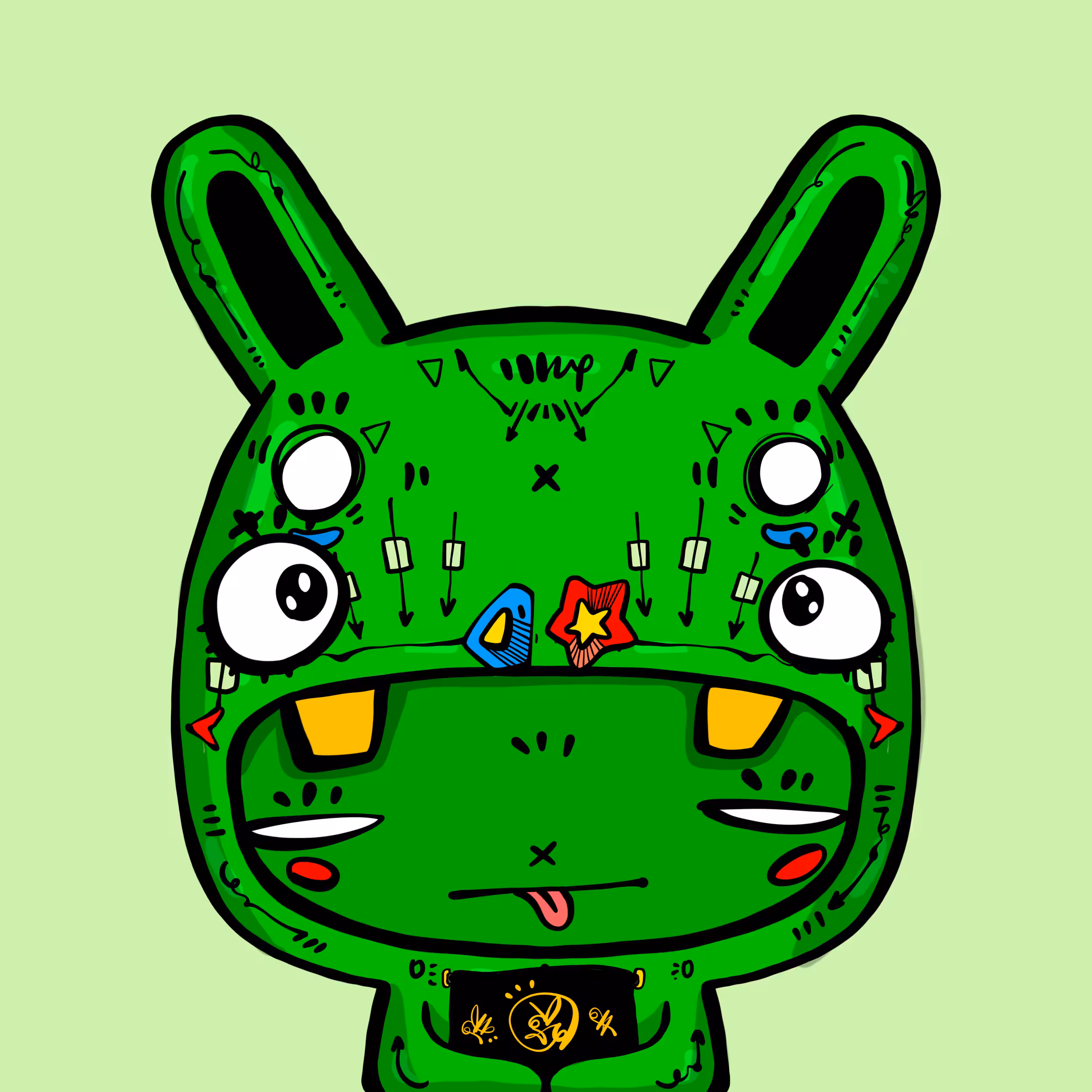 TOKYO PUNKS | BAD BUNNIES: TKP BAD BUNNY #0485