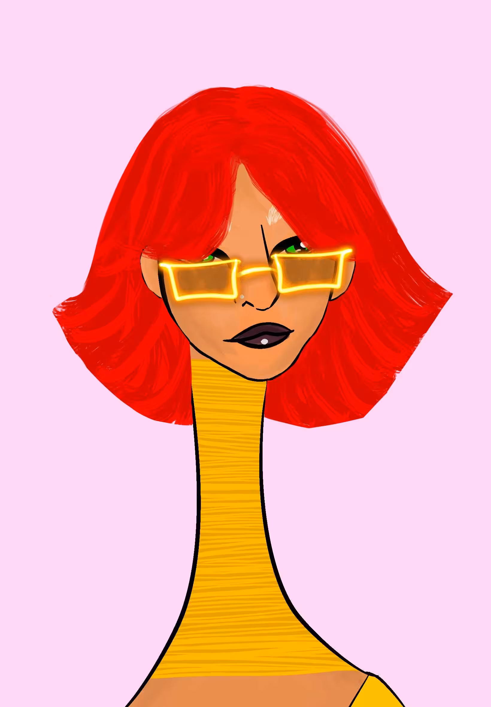 Long Neckie Ladies: Long Neckie Lady #2327