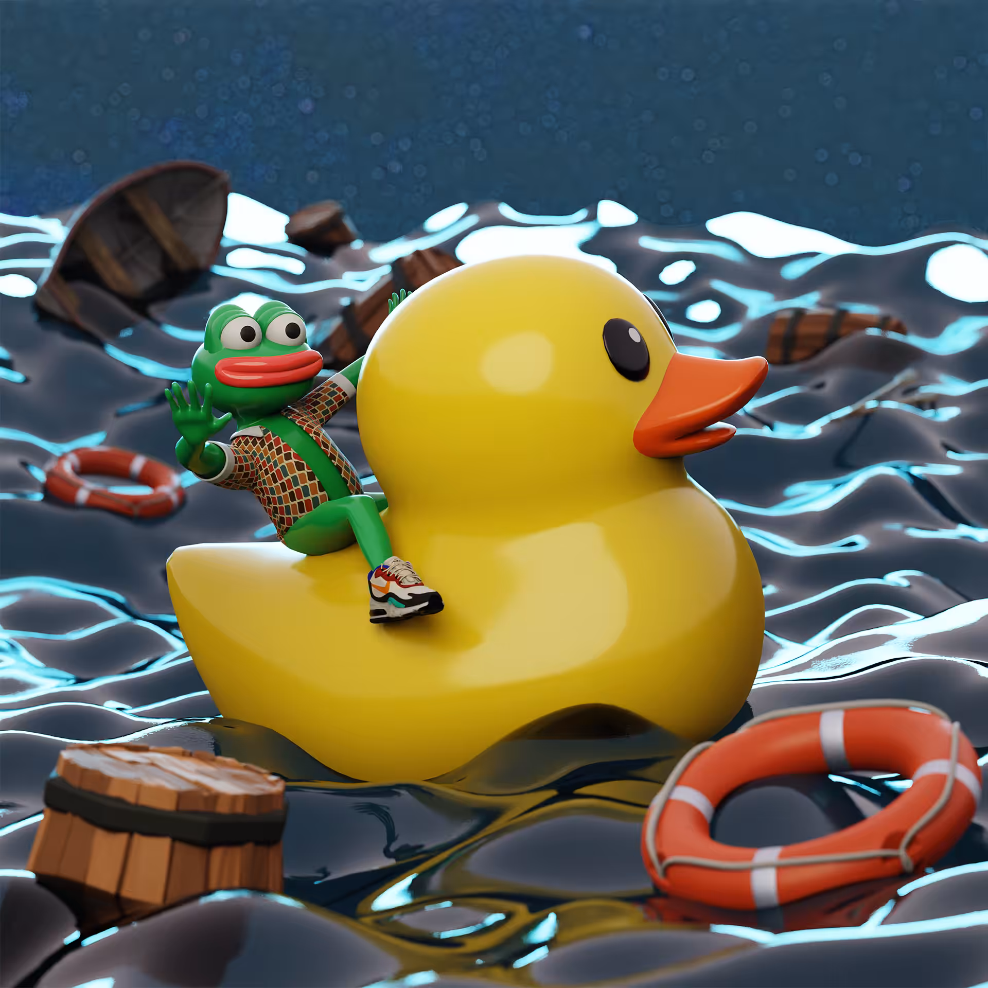 Only Pepe Will Survive Global Warming