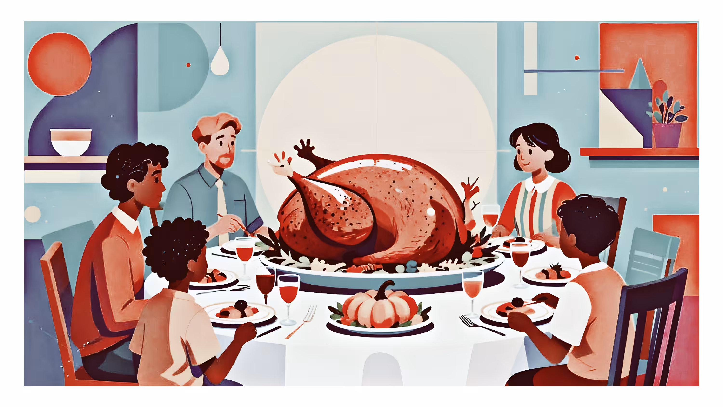 Chew turkey