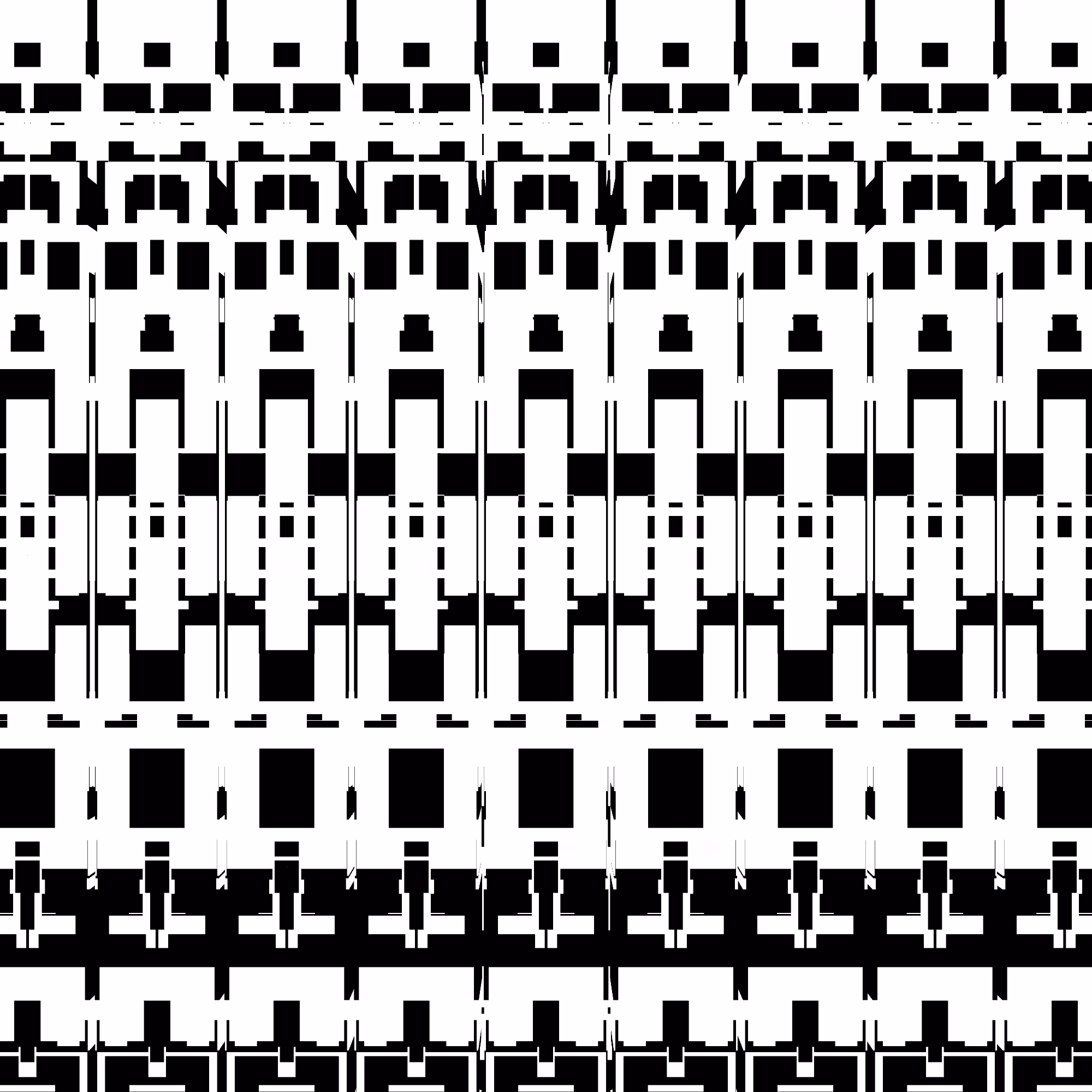 black and white textile machine #19