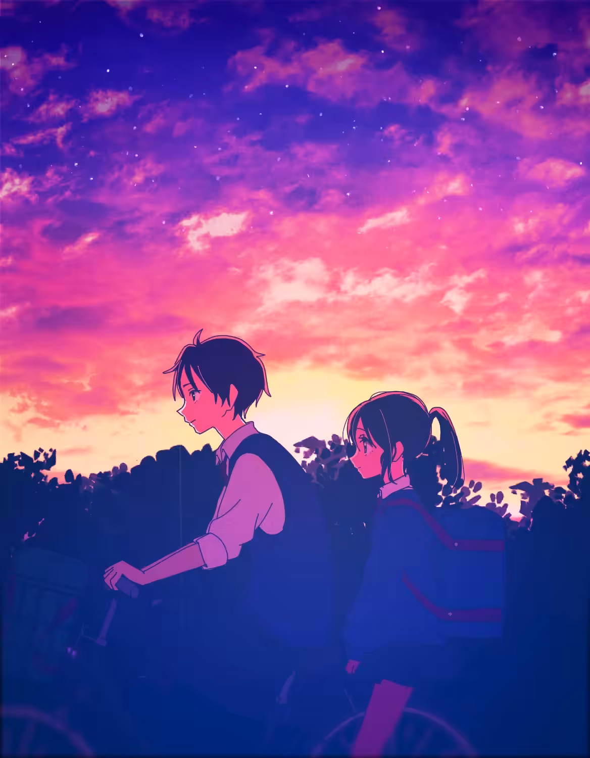 With you on the shoreline at dusk