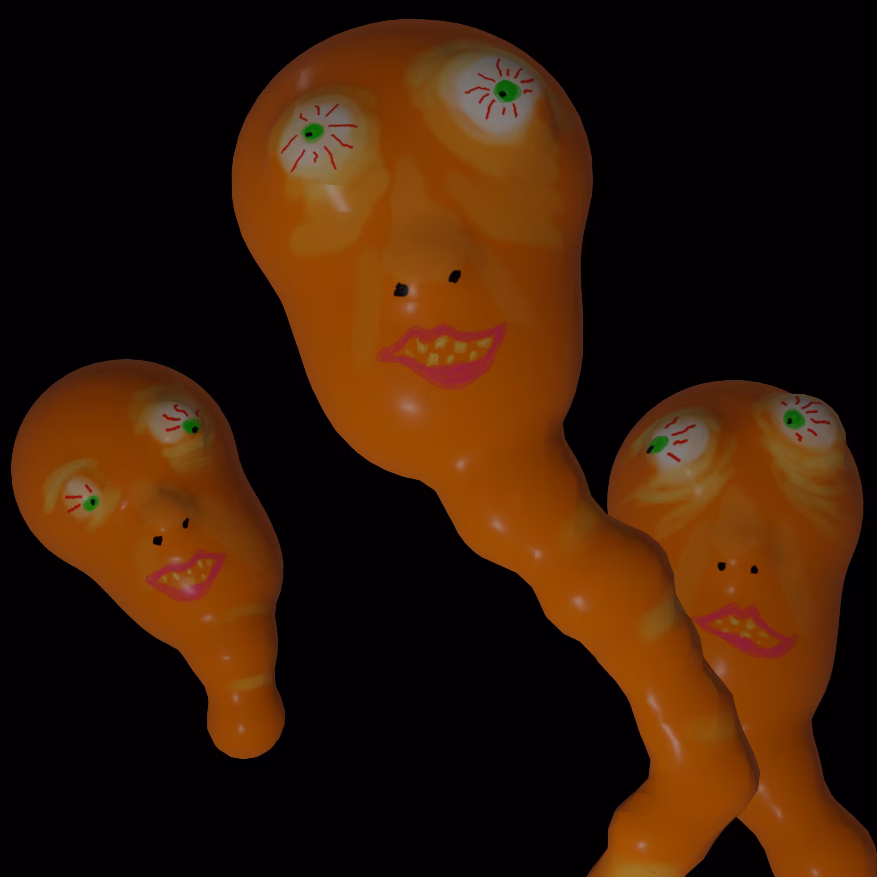 Freaks run away