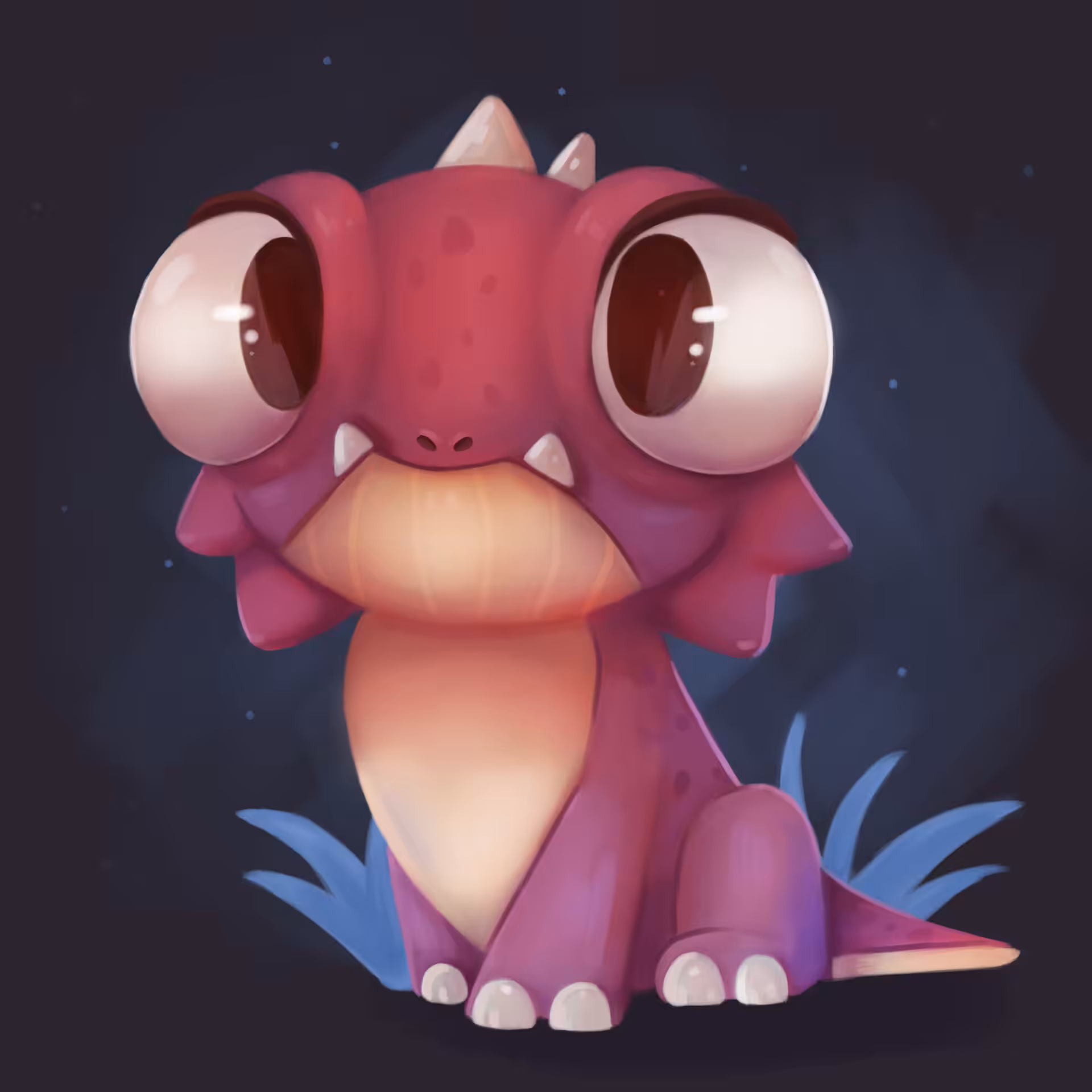 Purple Dinosaur