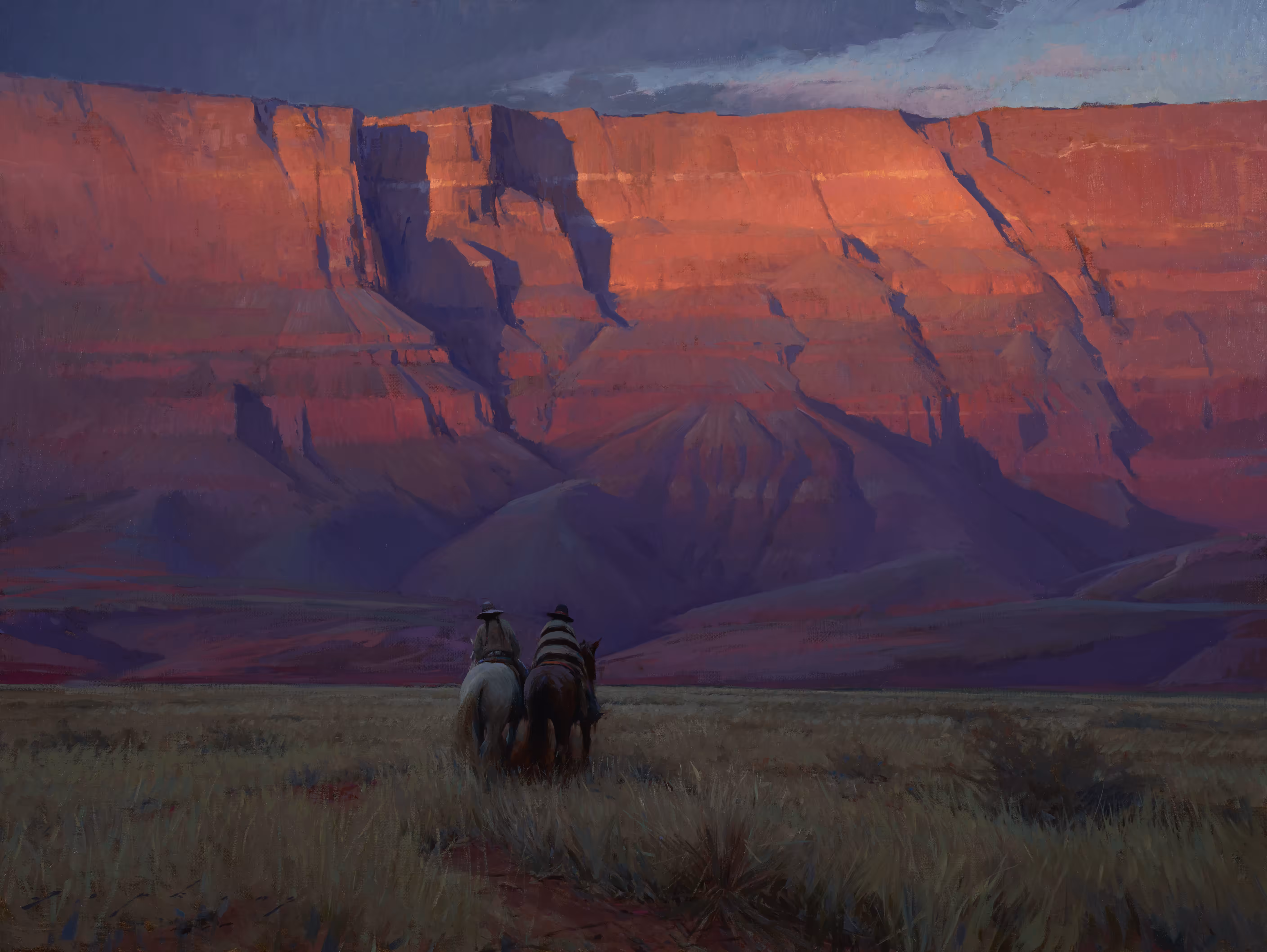 Riders Under Vermilion Cliffs