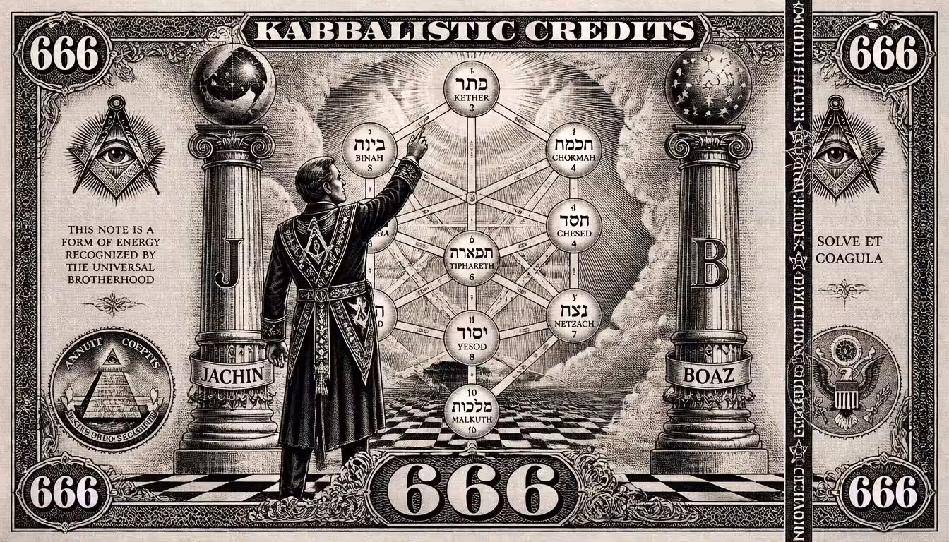 THE LEDGER OF SHADOWS: 666 Kabbalistic Credits 