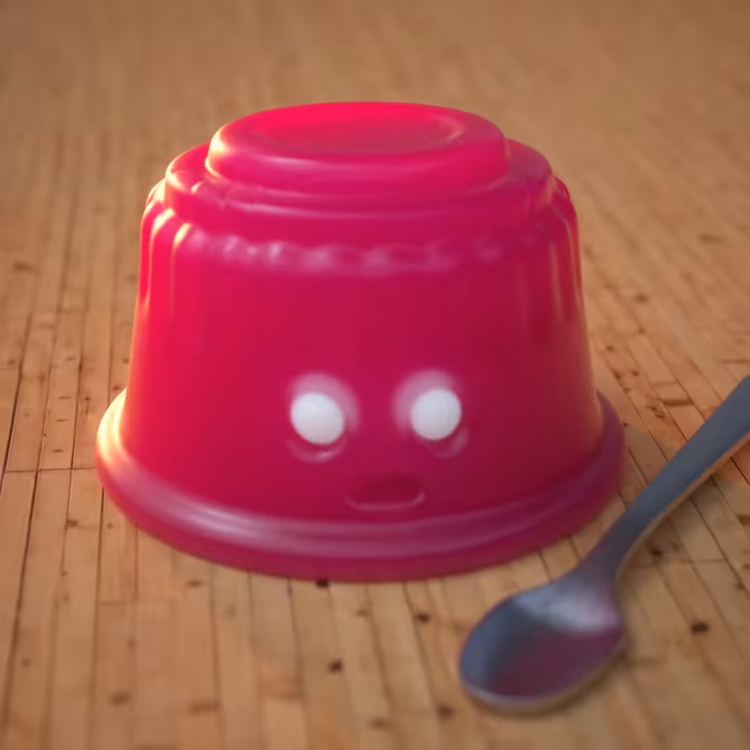 Little jelly character