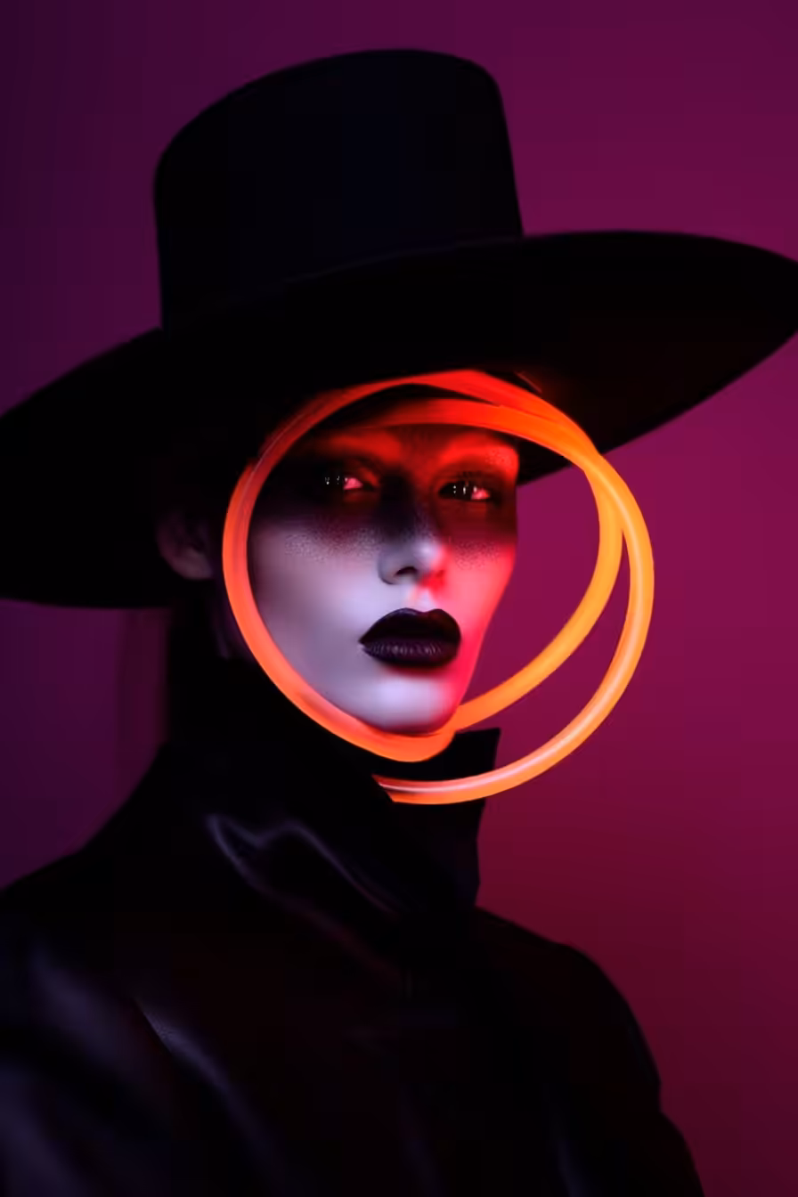 Neon Enchantress