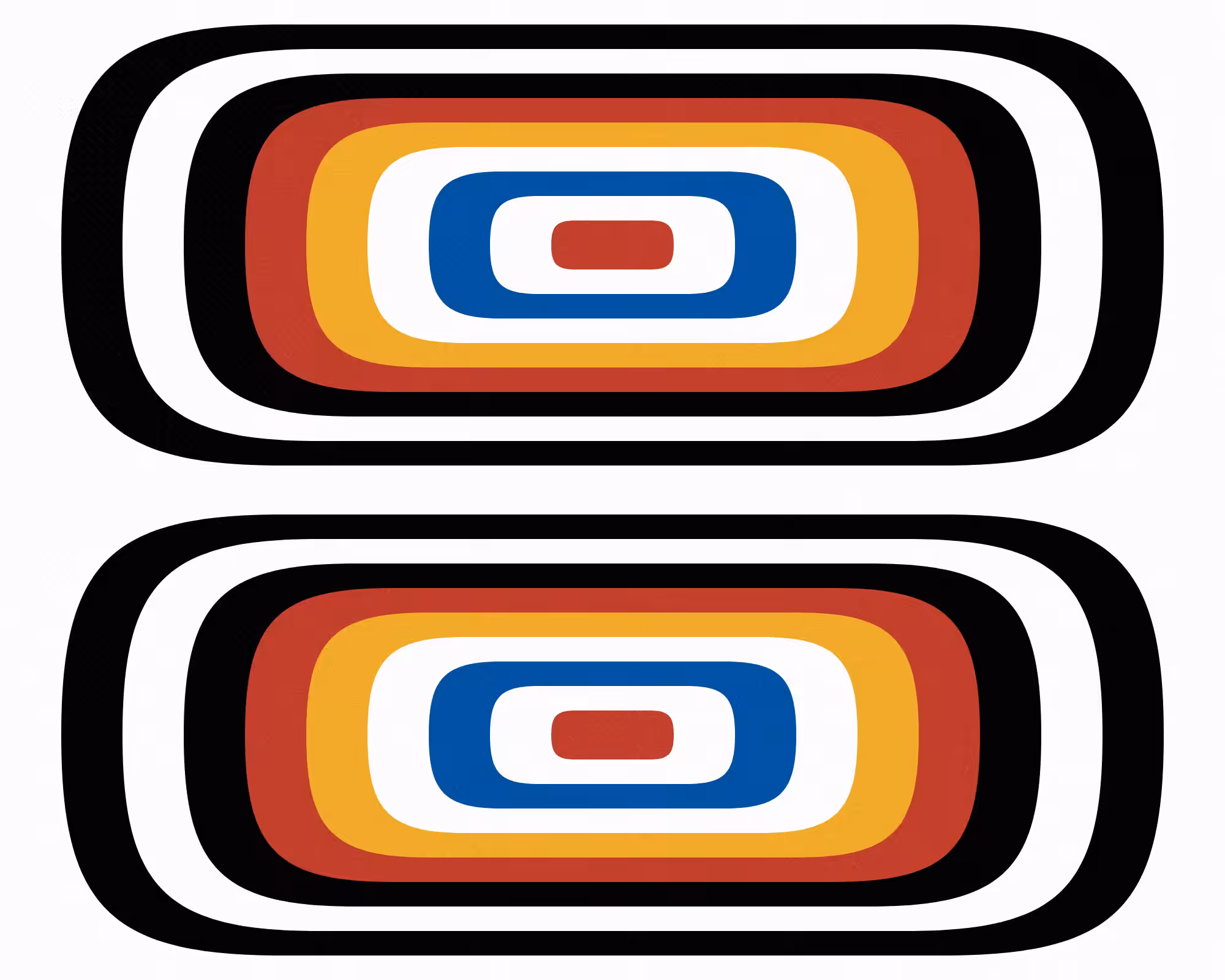 Alternating bands of color #21