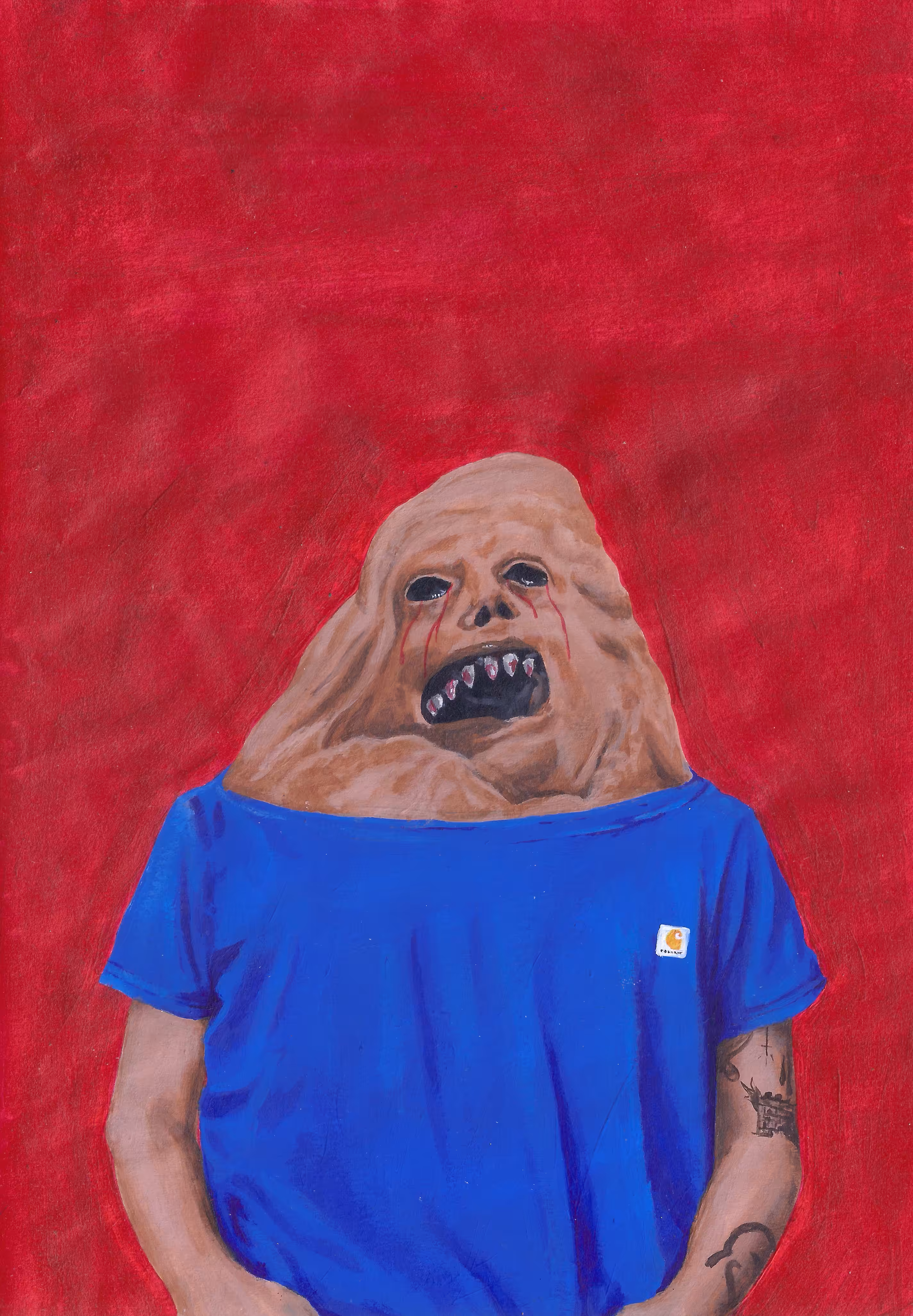 Portrait of a person without a soul.