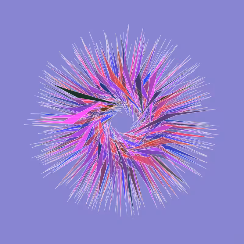 mosaic flower #97