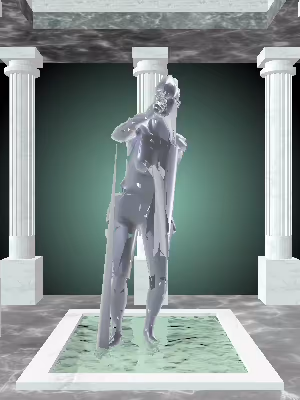 The Arguing Midnight Gloss Woman #7742