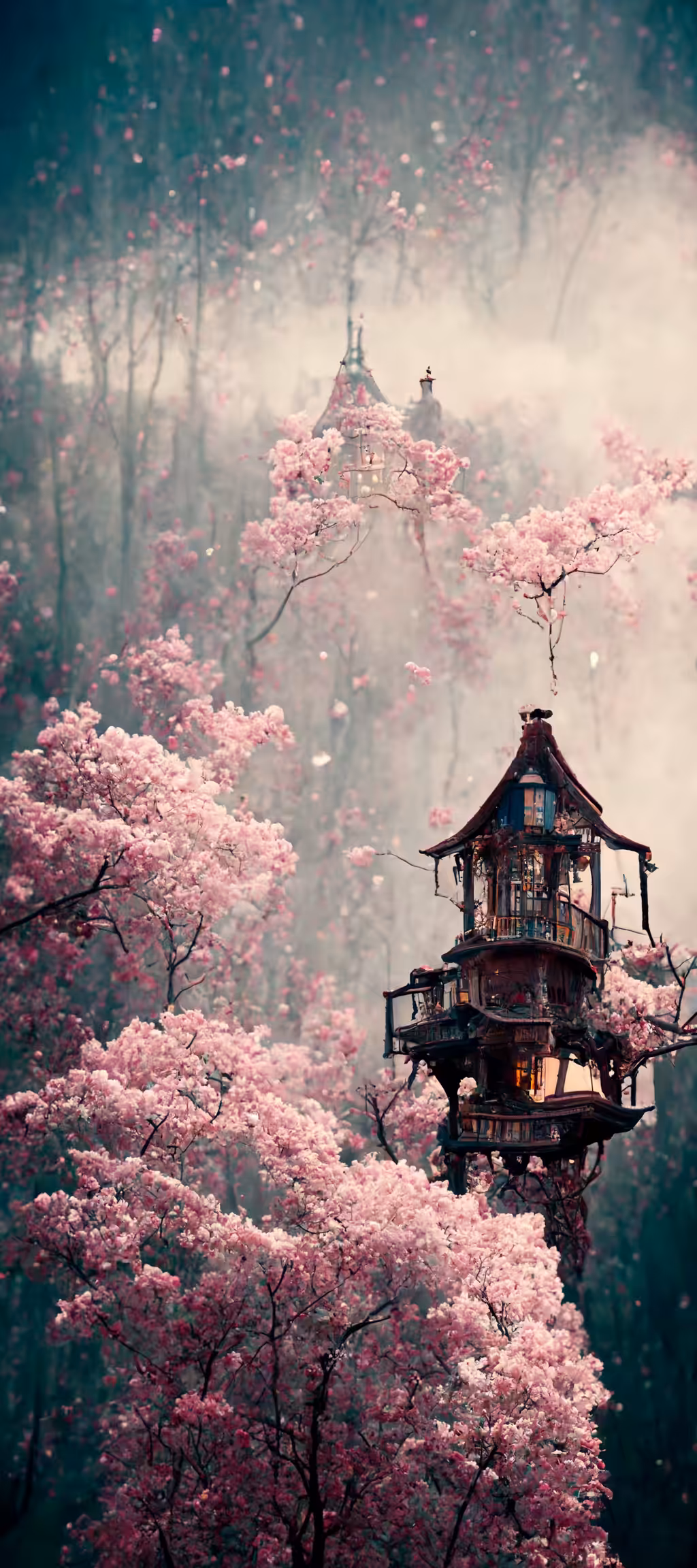 beautiful Japanese treehouse