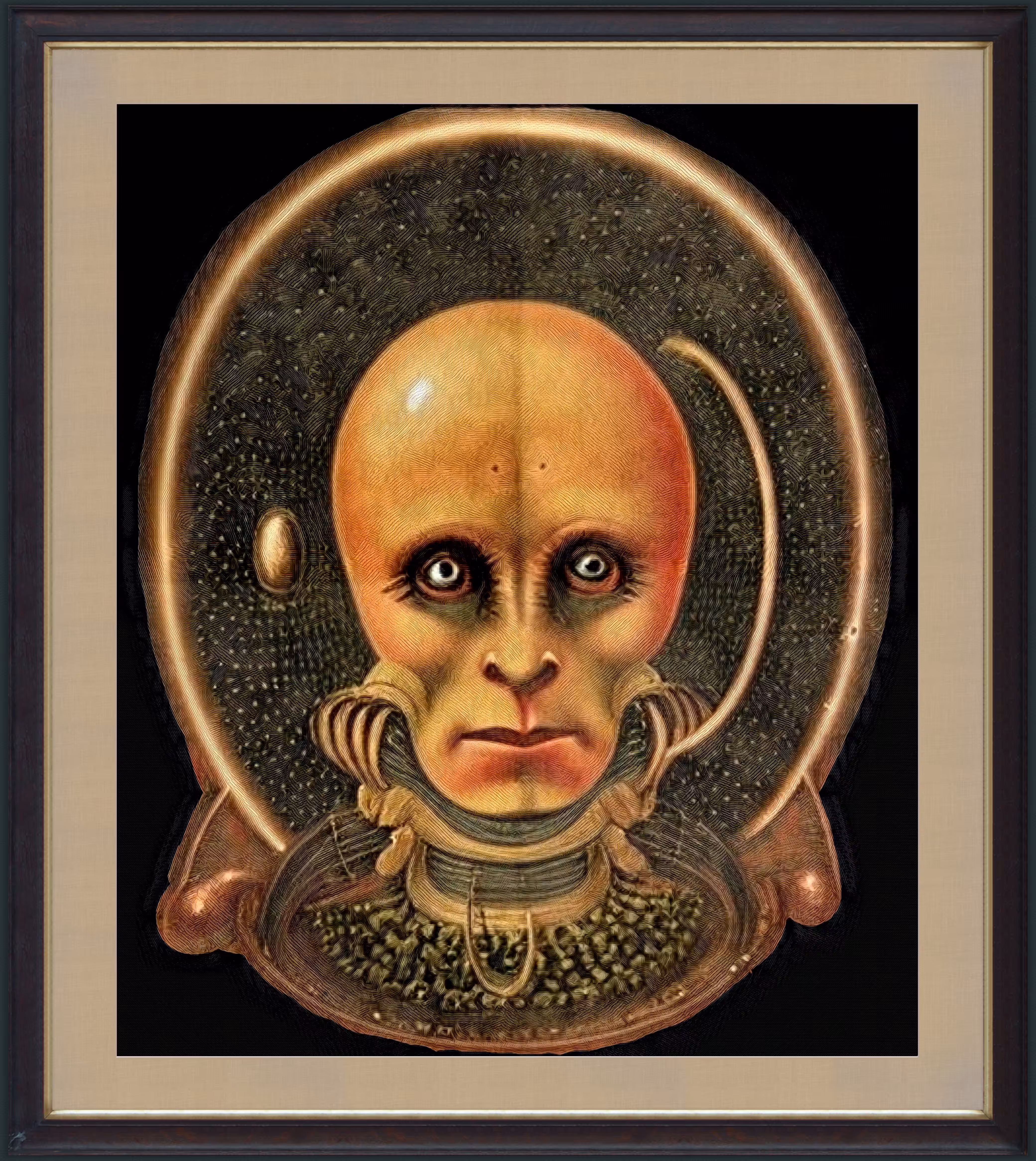 ⁿ.7 • ET Retro • UFO 入れ墨 & Color Plate Engravings • Roswell GA