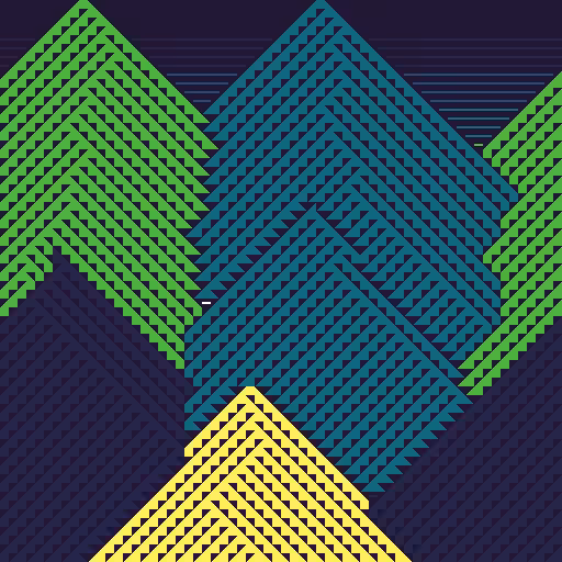 Cellular Mountains #17