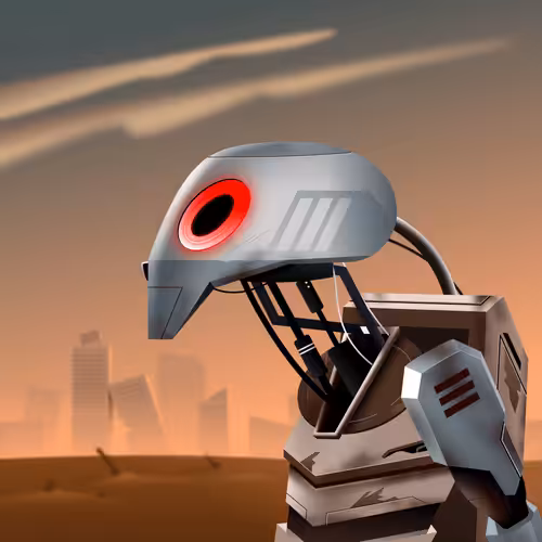 Savage Droids: THEOS Strategy Droid B-4042