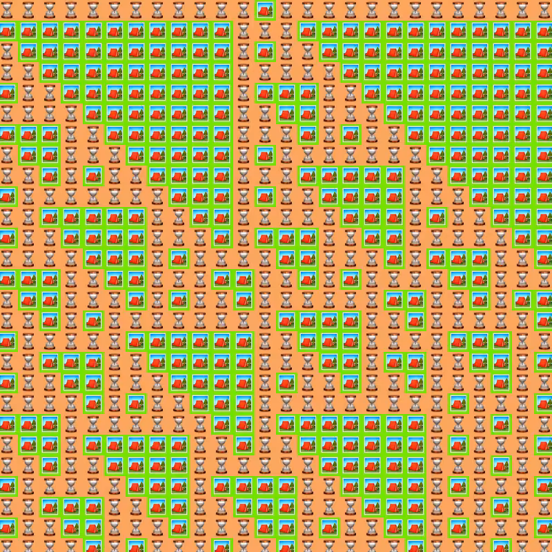 Elementary Cellular Emoji Automata #126