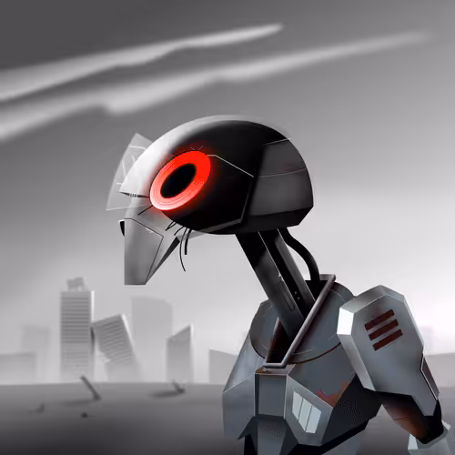 Savage Droids: THEOS Dark Droid B-0179
